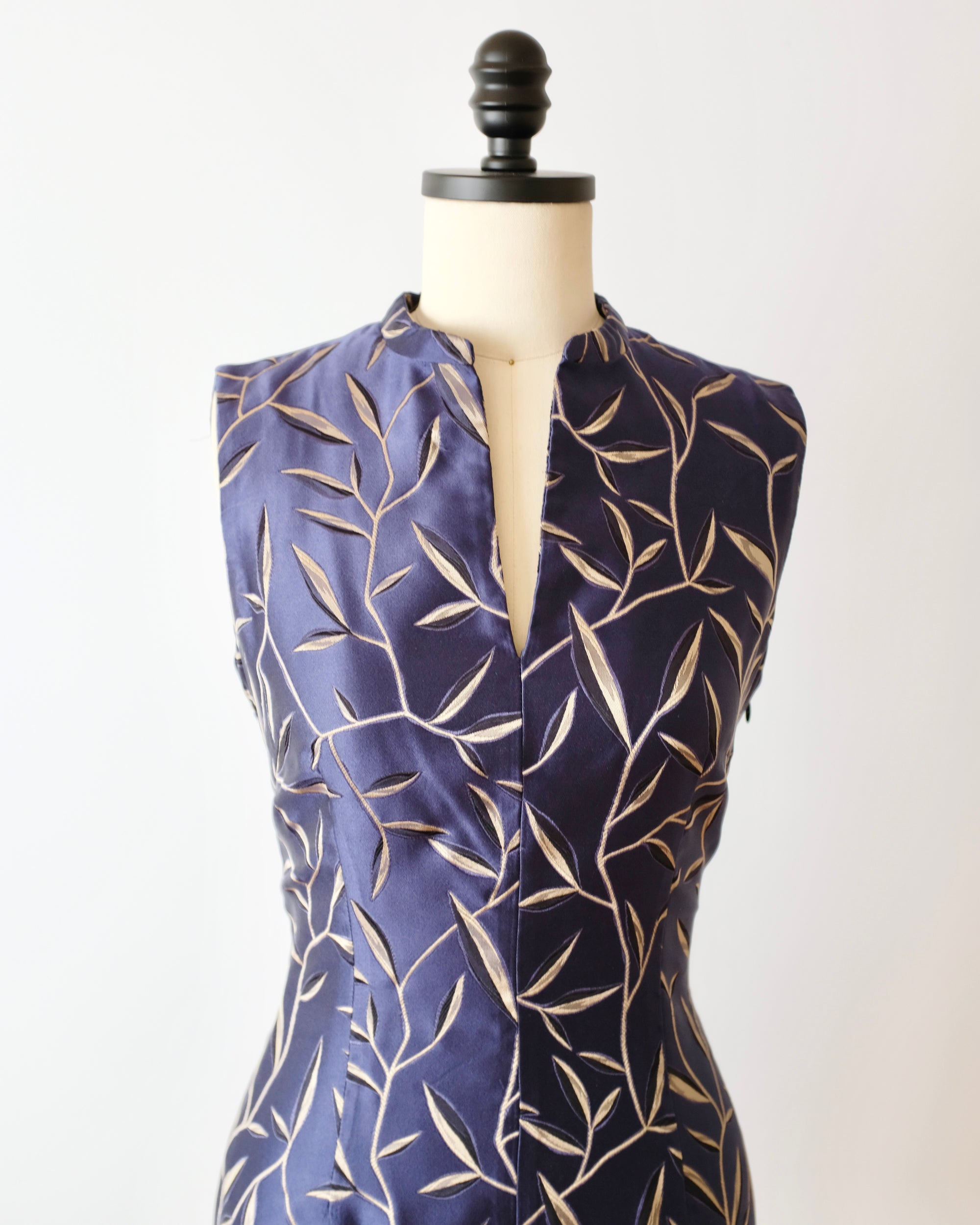 Prada SS1997 Bamboo Print Silk Dress (S)