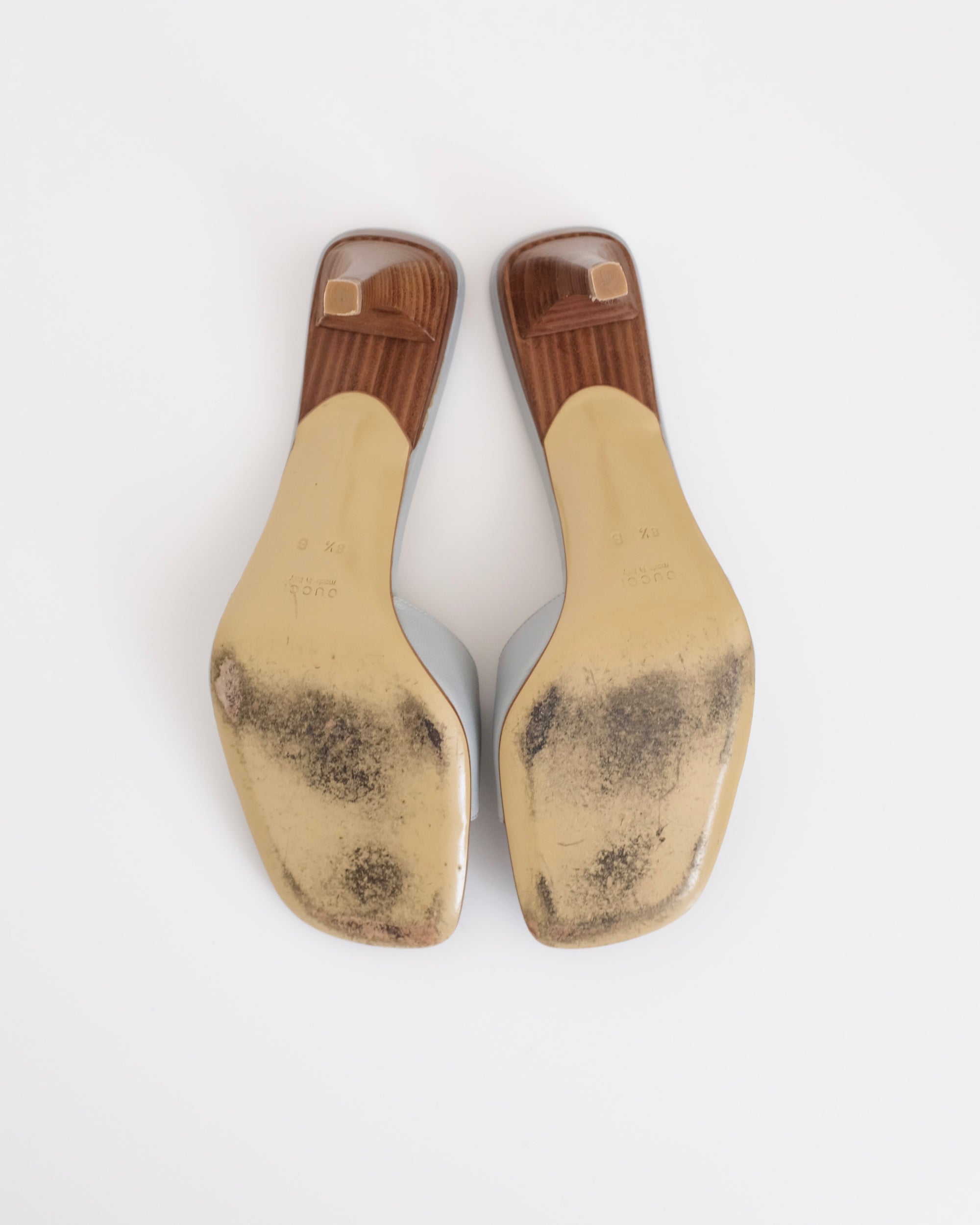 Gucci by Tom Ford Double Buckle Sandals (38.5)
