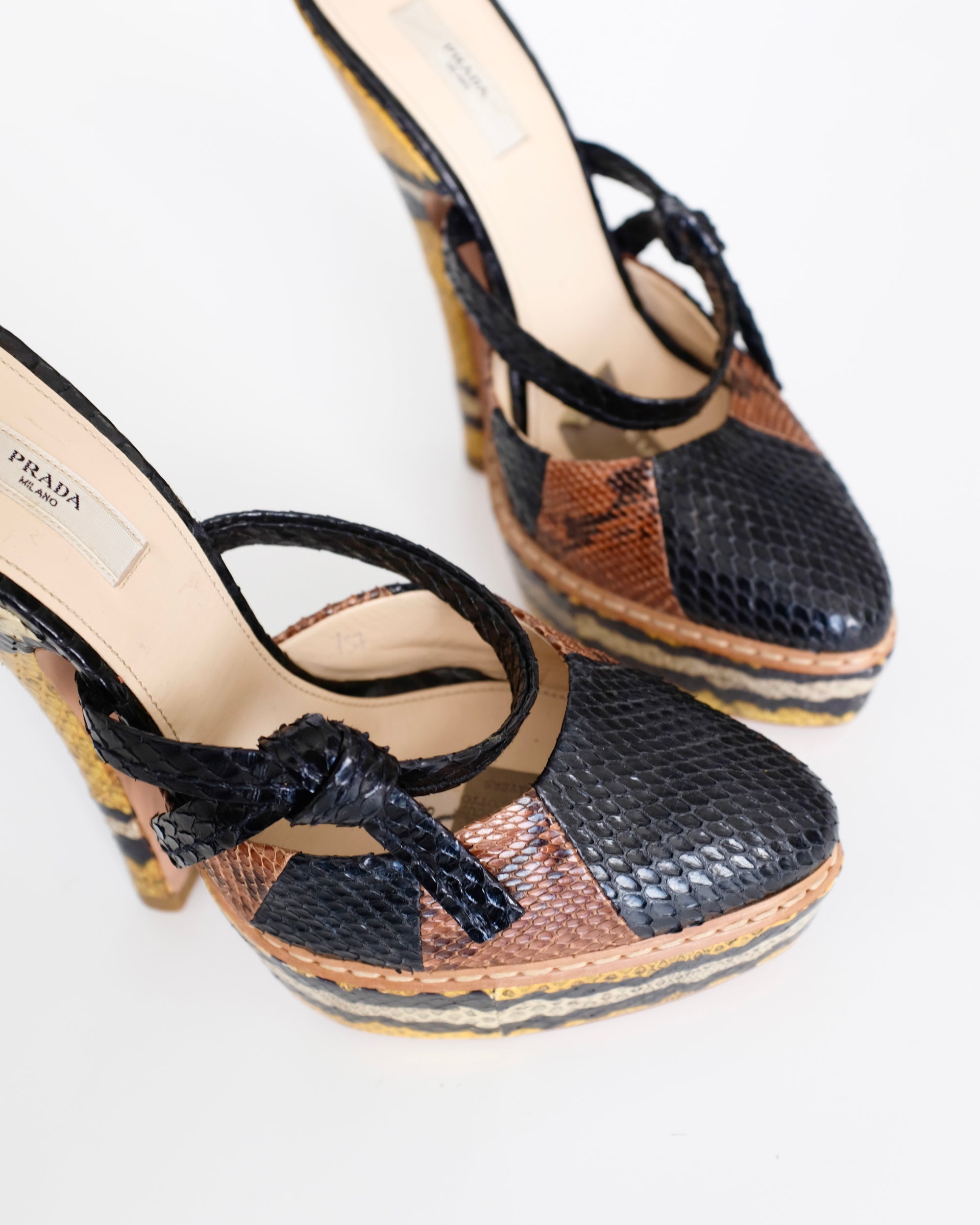 Prada SS2009 Python Platform Mules (37)