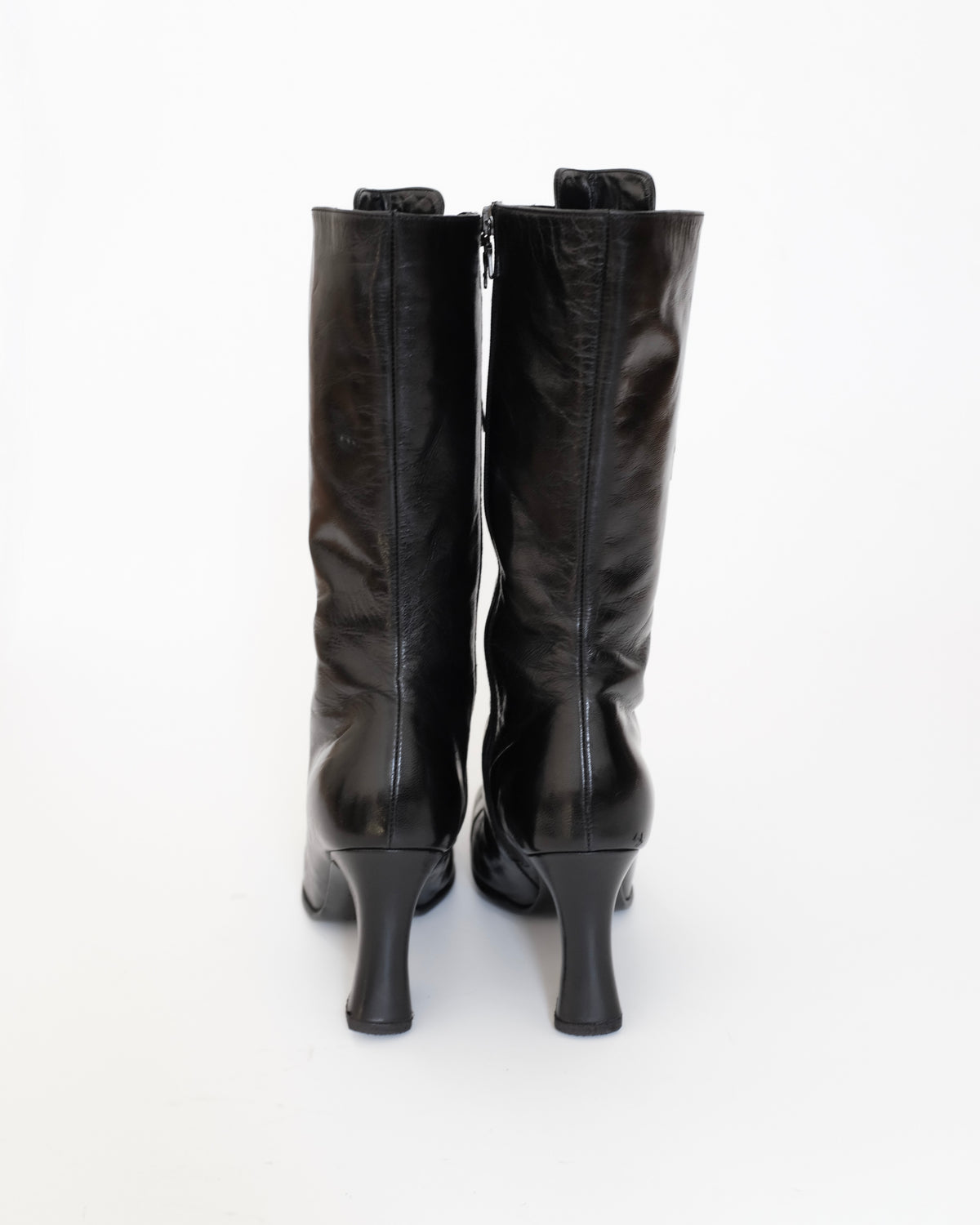 Prada FW2001 Black Victorian Boots (37.5)