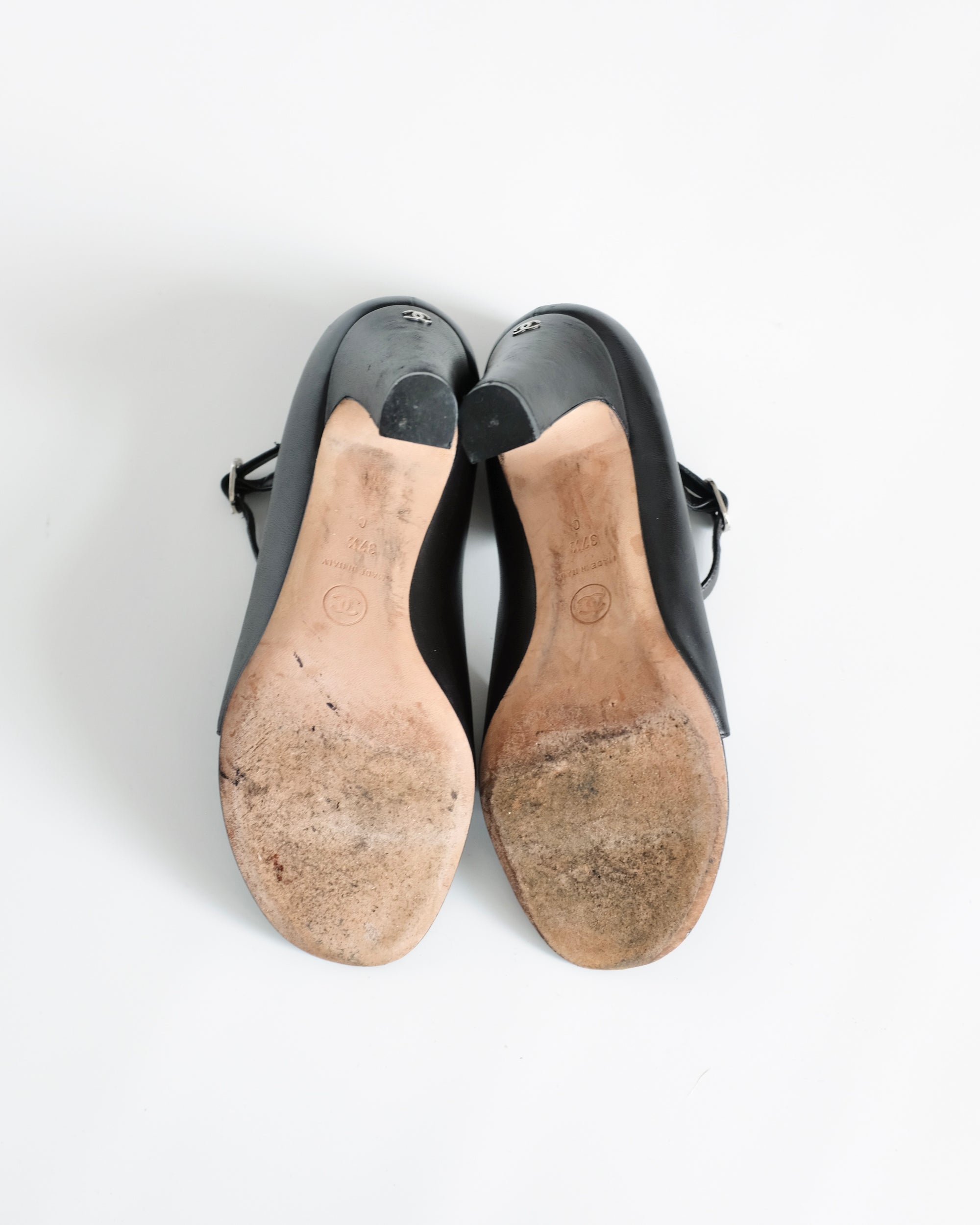 Chanel Resort 2012 Flip Flop Mary Janes (37.5)