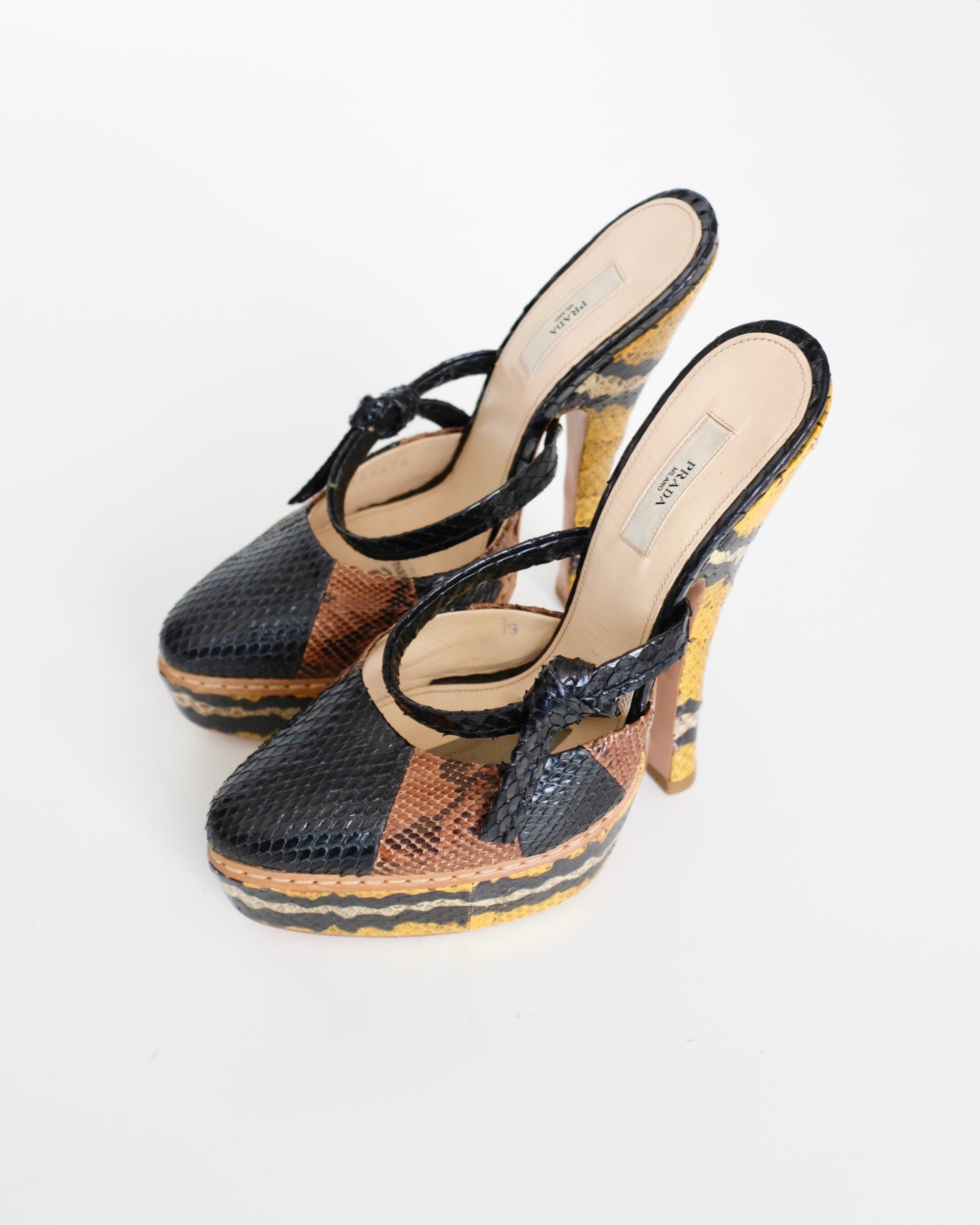 Prada SS2009 Python Platform Mules (37)