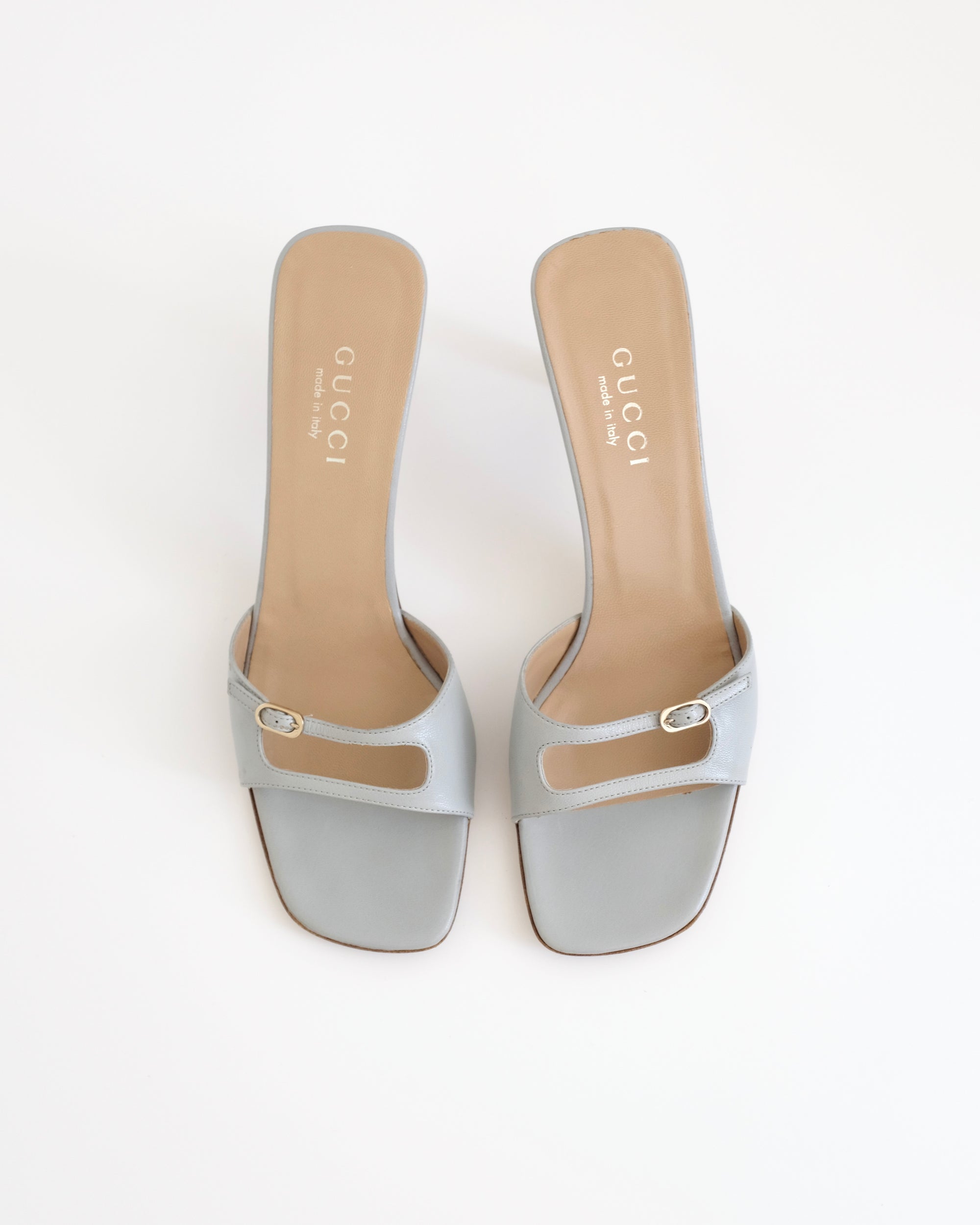 Gucci by Tom Ford Double Buckle Sandals (38.5)