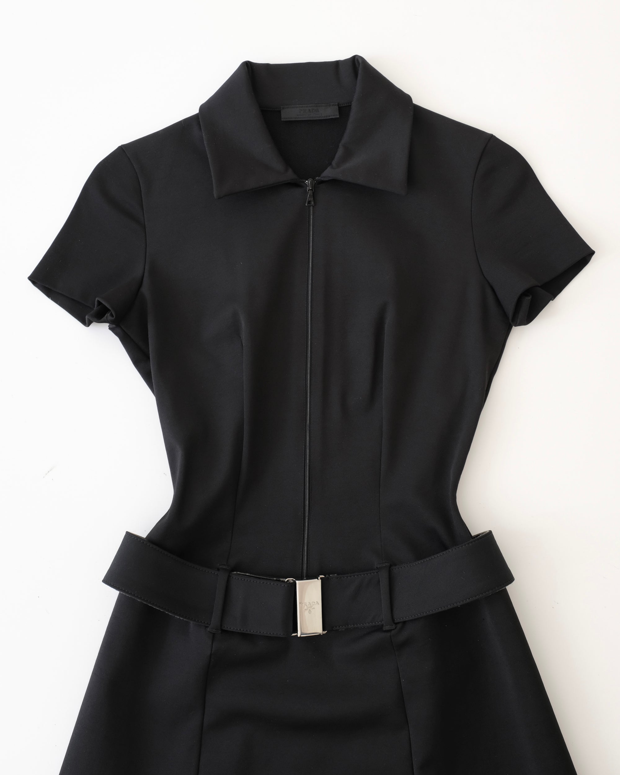 Prada FW1995 Utilitarian Nylon Dress (XS)