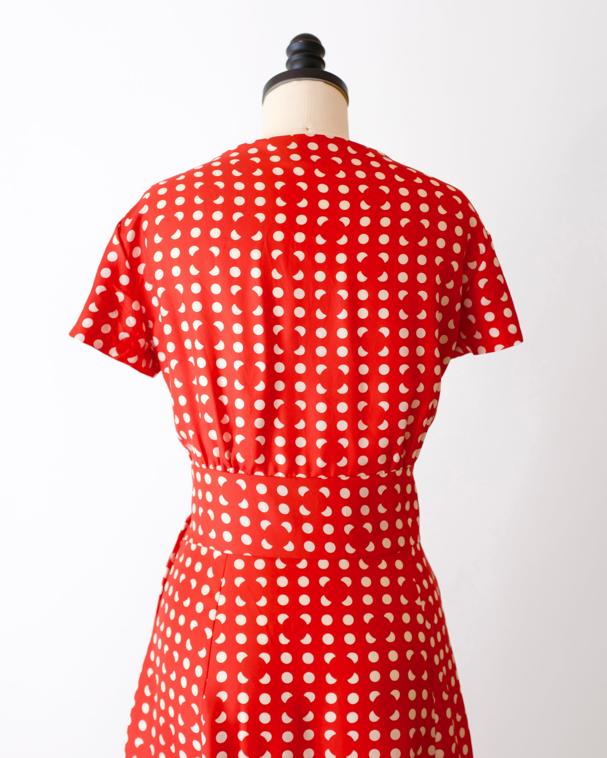 Marc Jacobs SS2003 Red Polka Dot Dress (L)