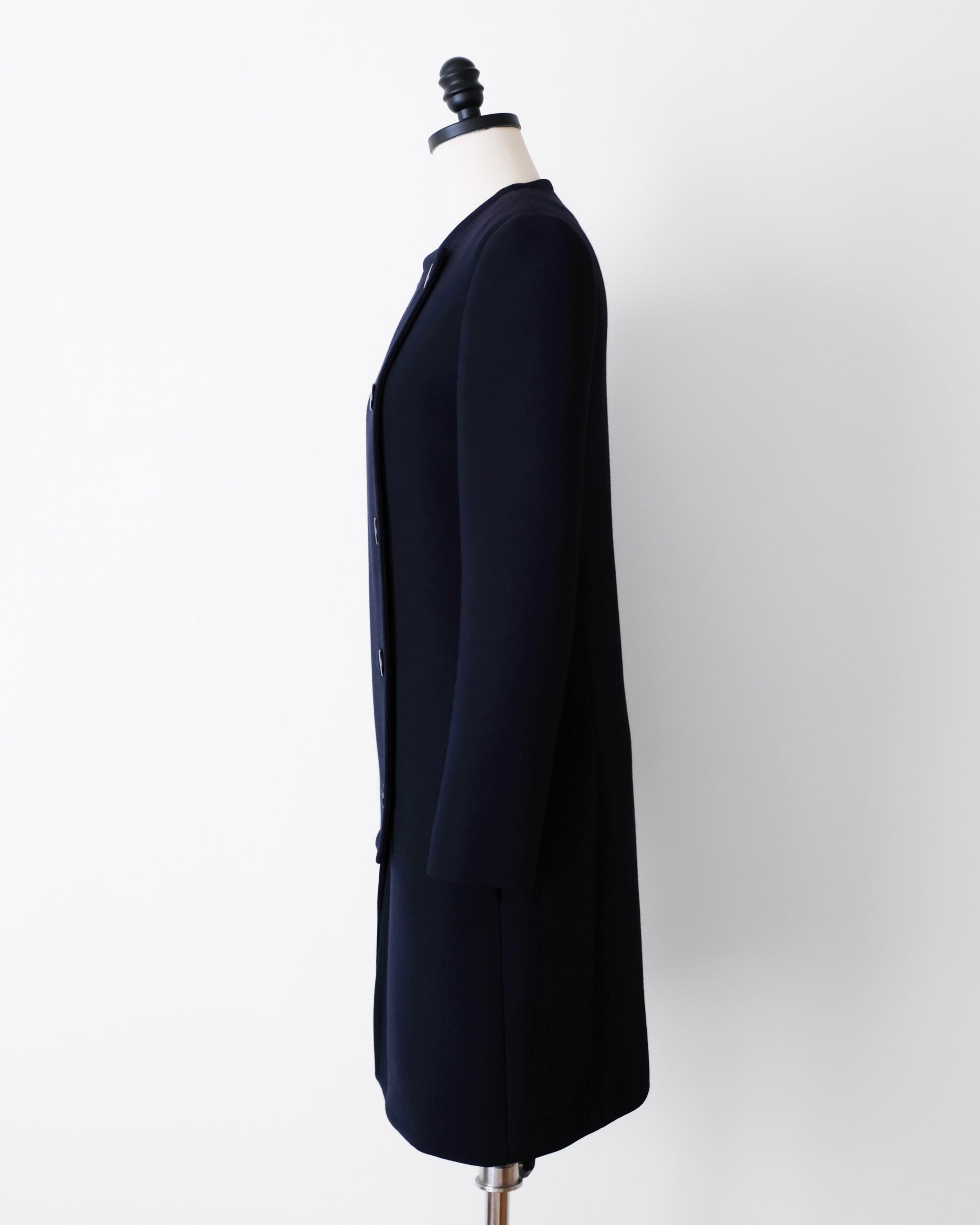 Celine by Phoebe Philo FW2010 Mod Button Coat (XS)