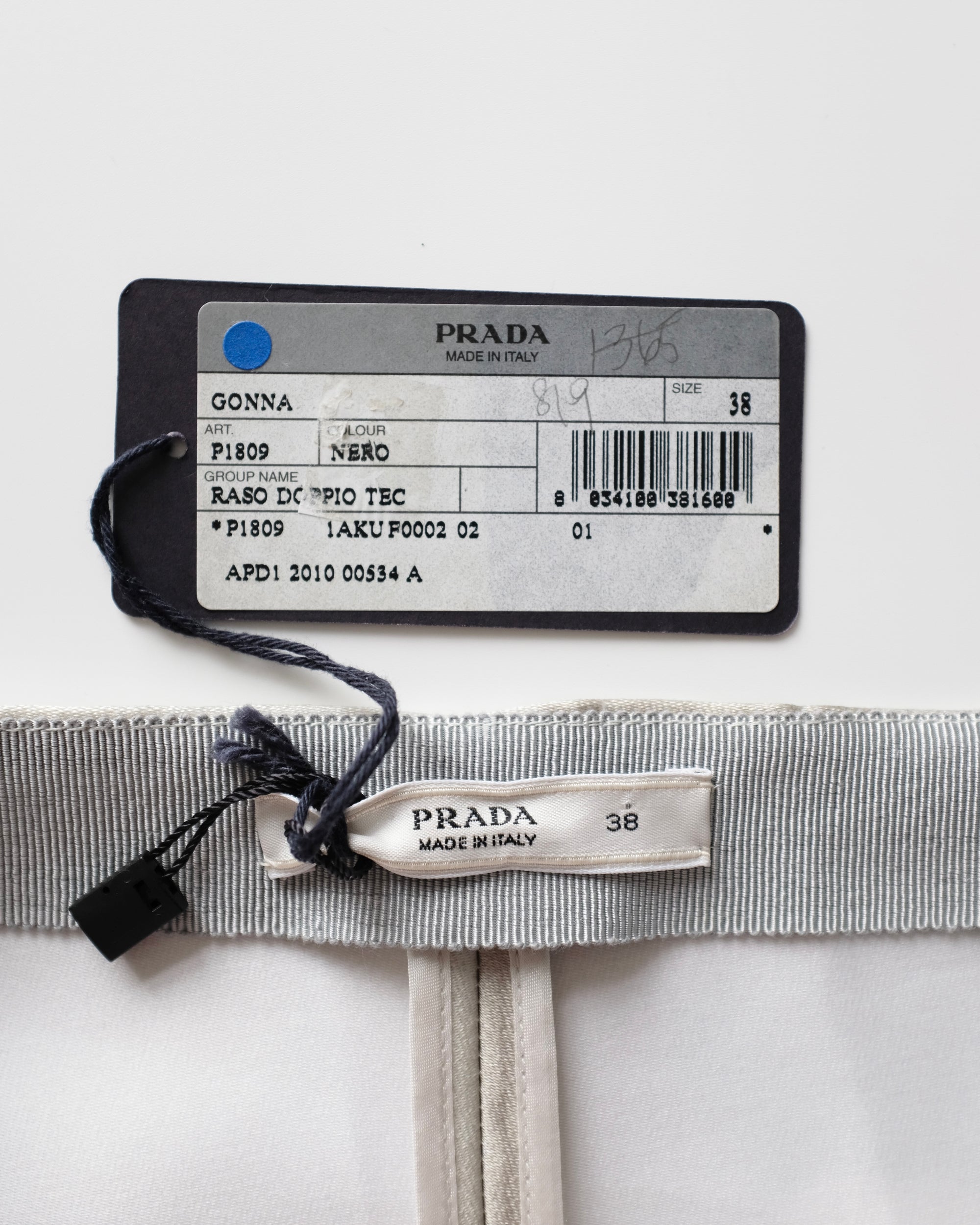 Prada SS2010 Digital Beach Pencil Skirt (XS)