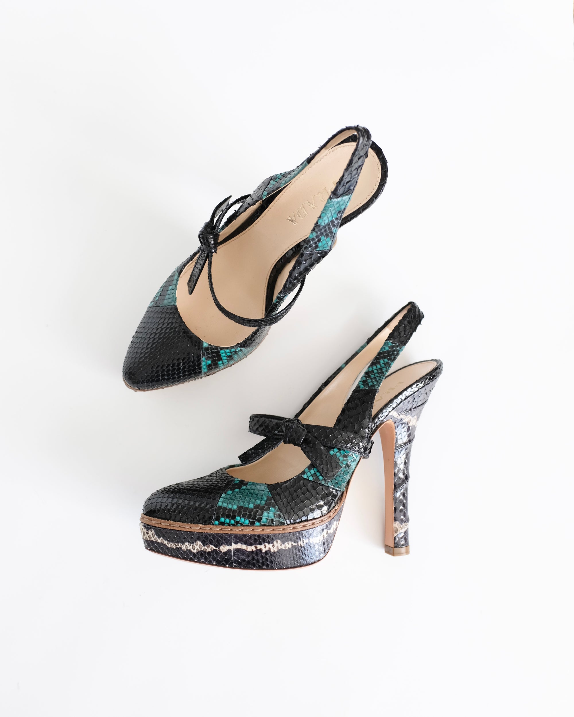 Prada SS2009 Python Platform Heels (37)