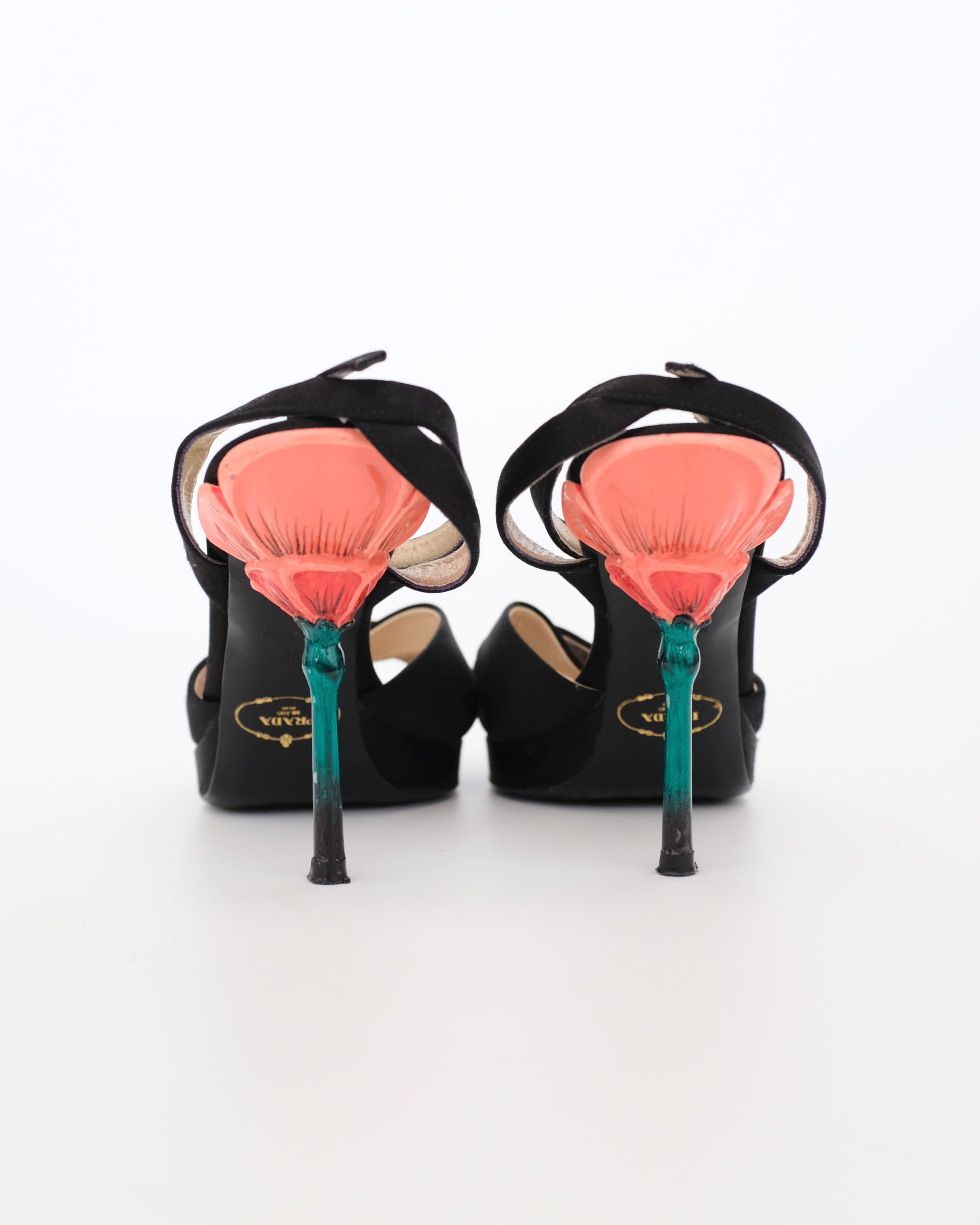 Prada SS2008 Flower Stem Sandals (39)