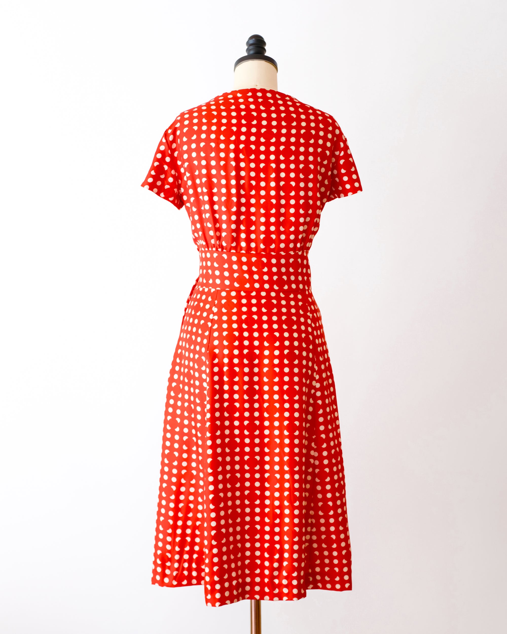 Marc Jacobs SS2003 Red Polka Dot Dress (L)