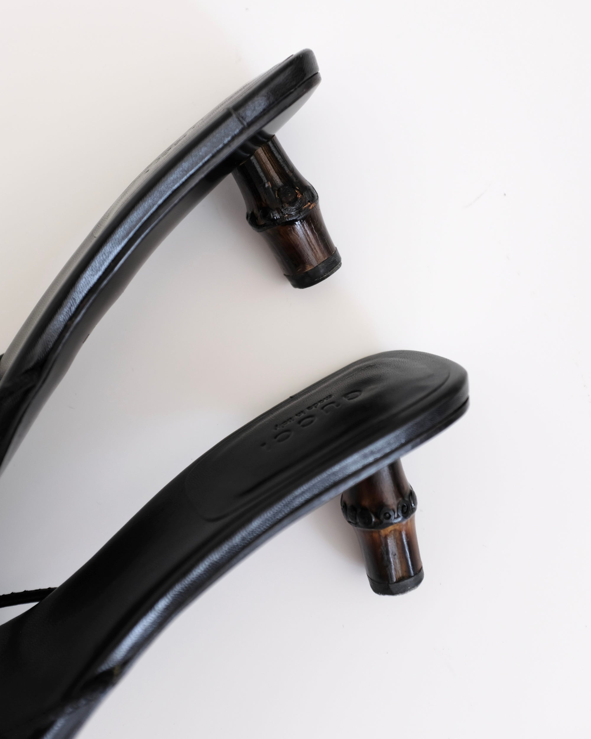 Gucci by Tom Ford 2002 Bamboo Sandals (37.5)