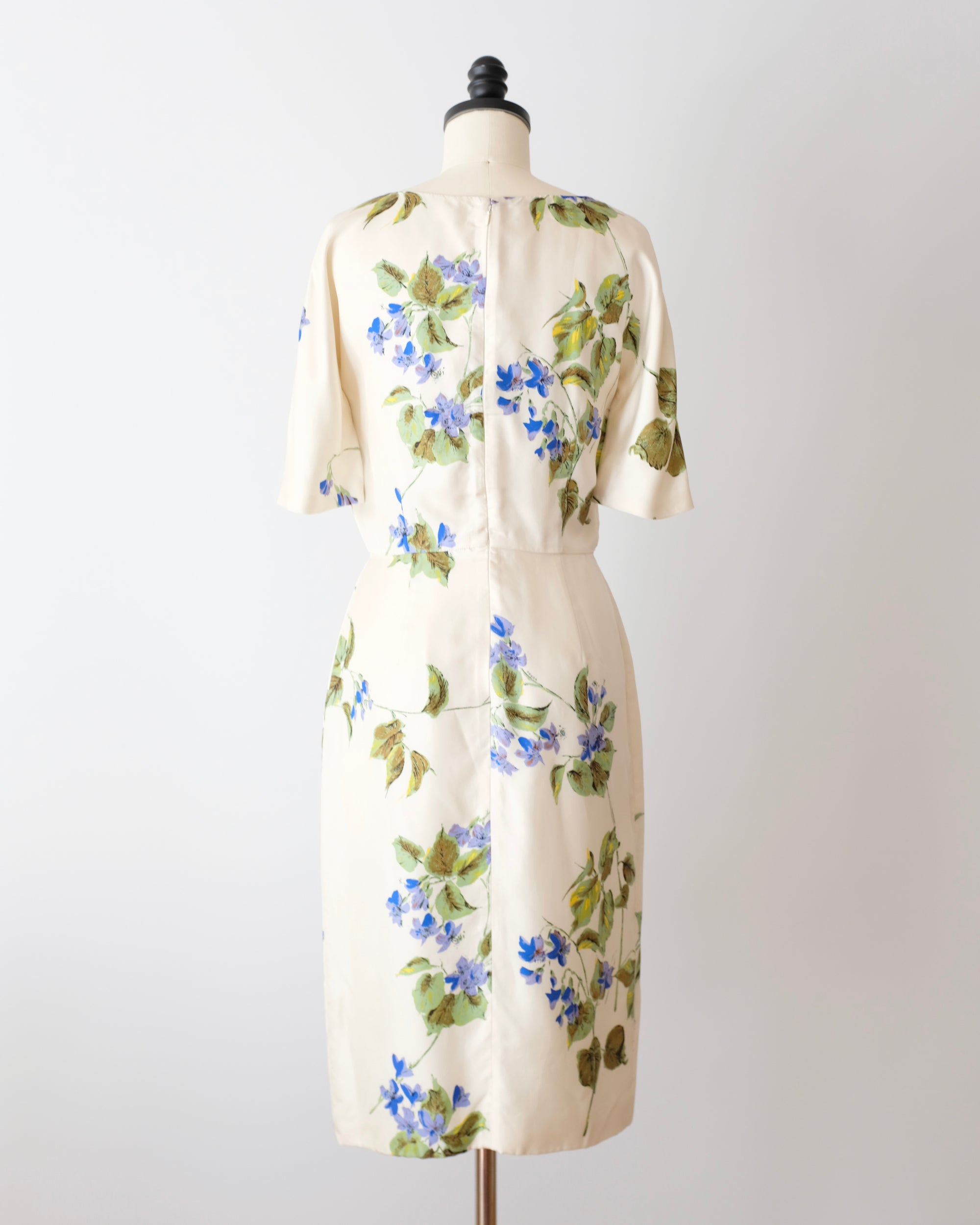 Prada FW2003 Floral Midi Dress (XS)