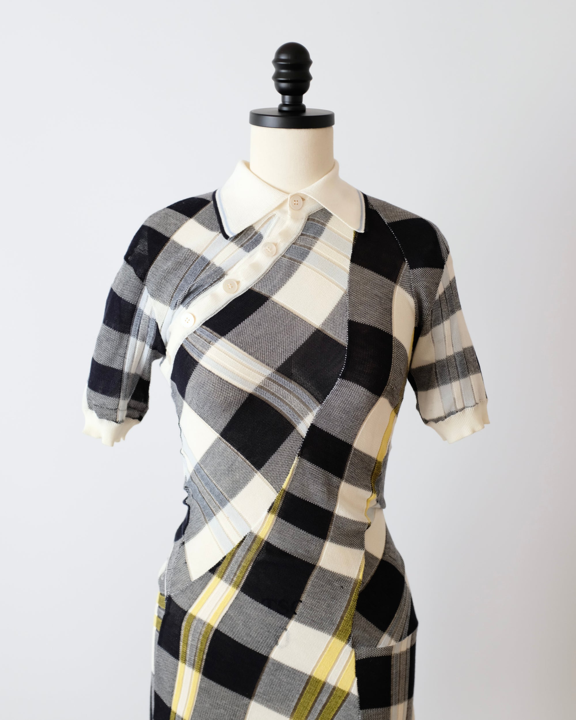 Stella McCartney SS2016 Plaid Midi Dress (XS)
