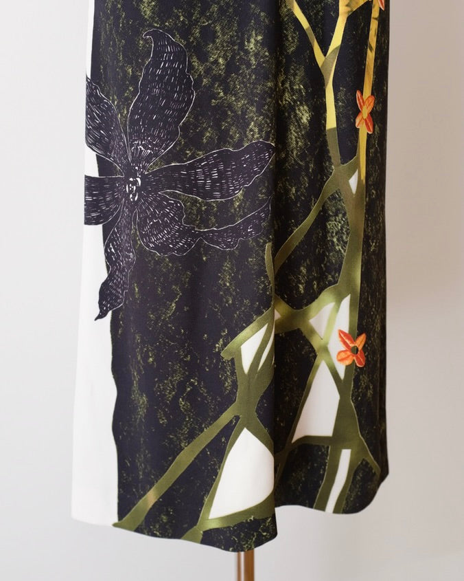 Prada FW2016 Floral Midi Dress (XS)