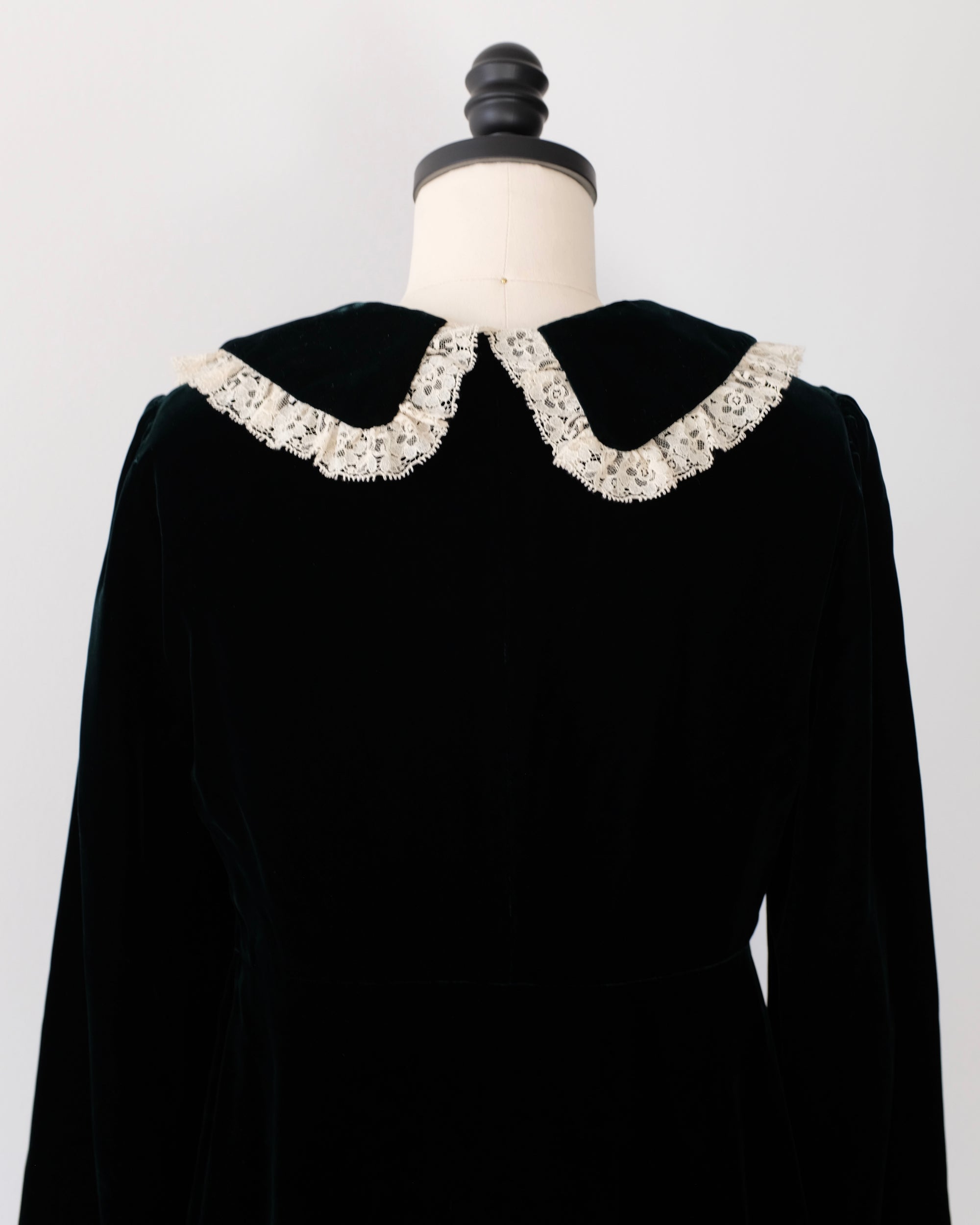 Saint Laurent FW2016 Emerald Velvet Mini Dress (XS)
