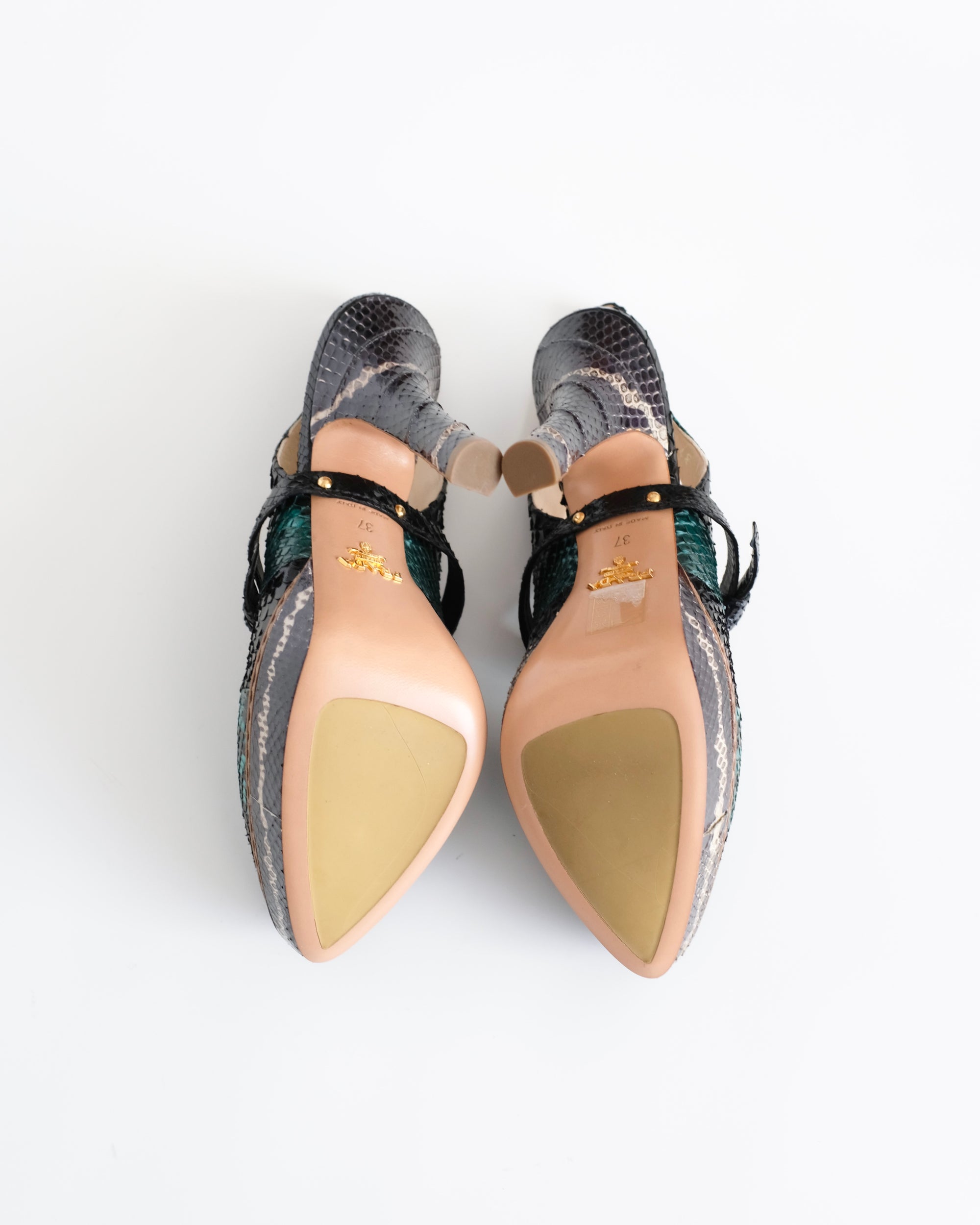 Prada SS2009 Python Platform Heels (37)