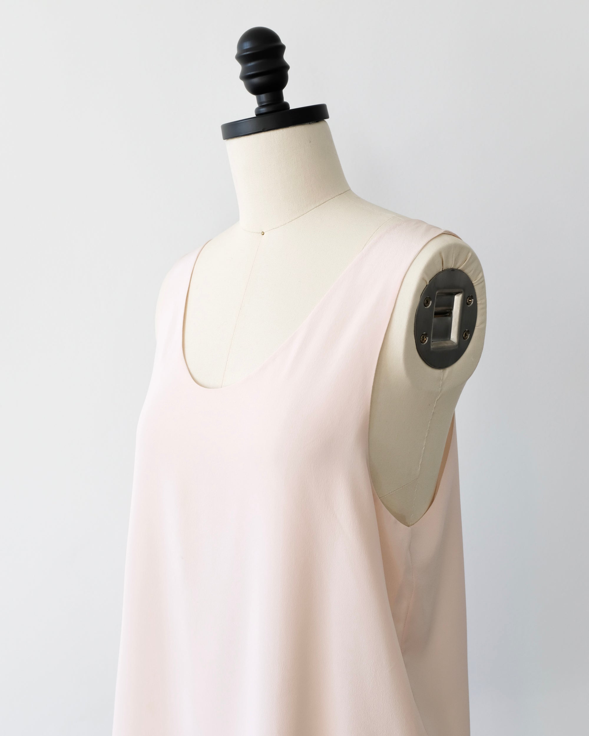 Chloé Silk Blush Pink Tank Top (M)