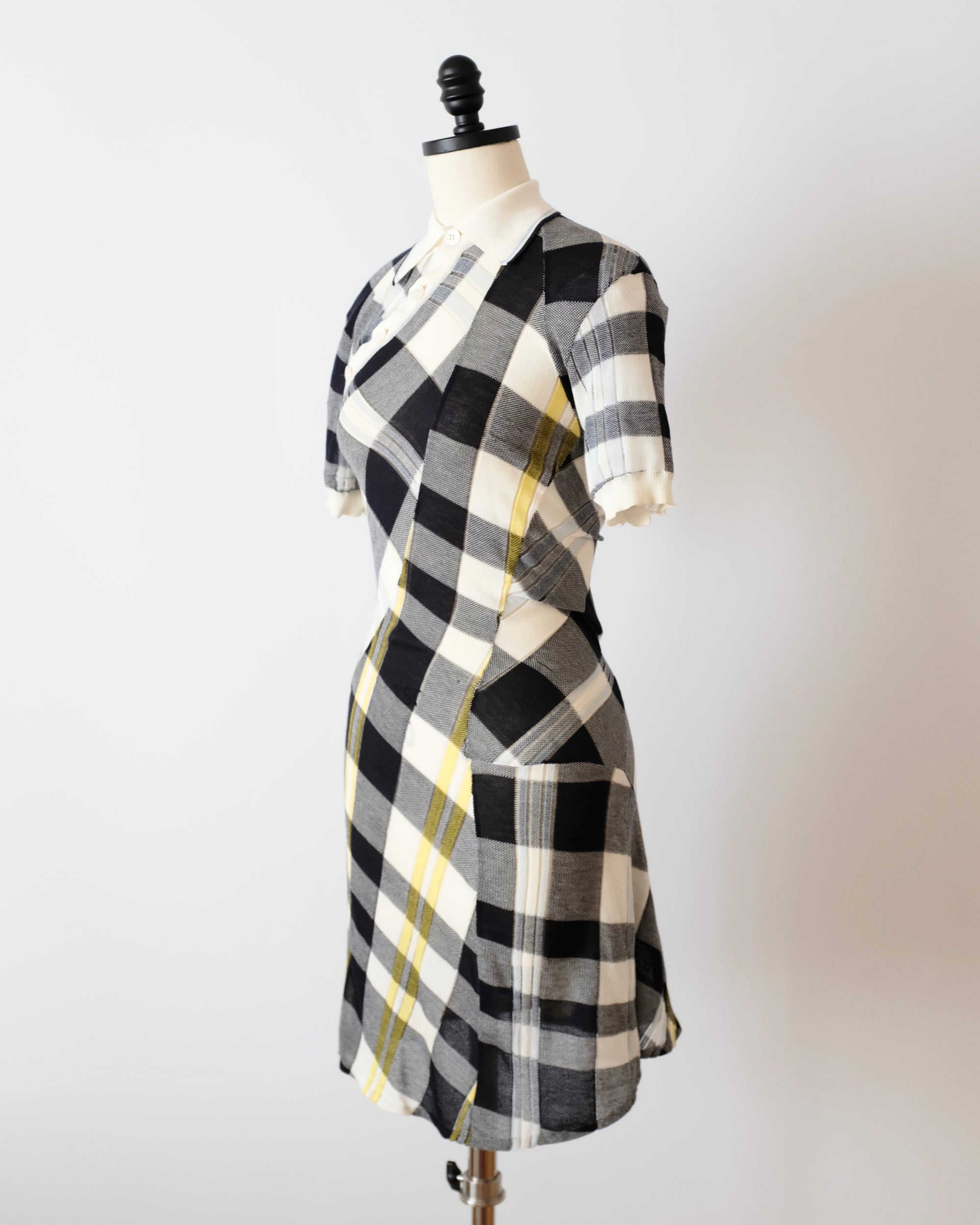 Stella McCartney SS2016 Plaid Midi Dress (XS)