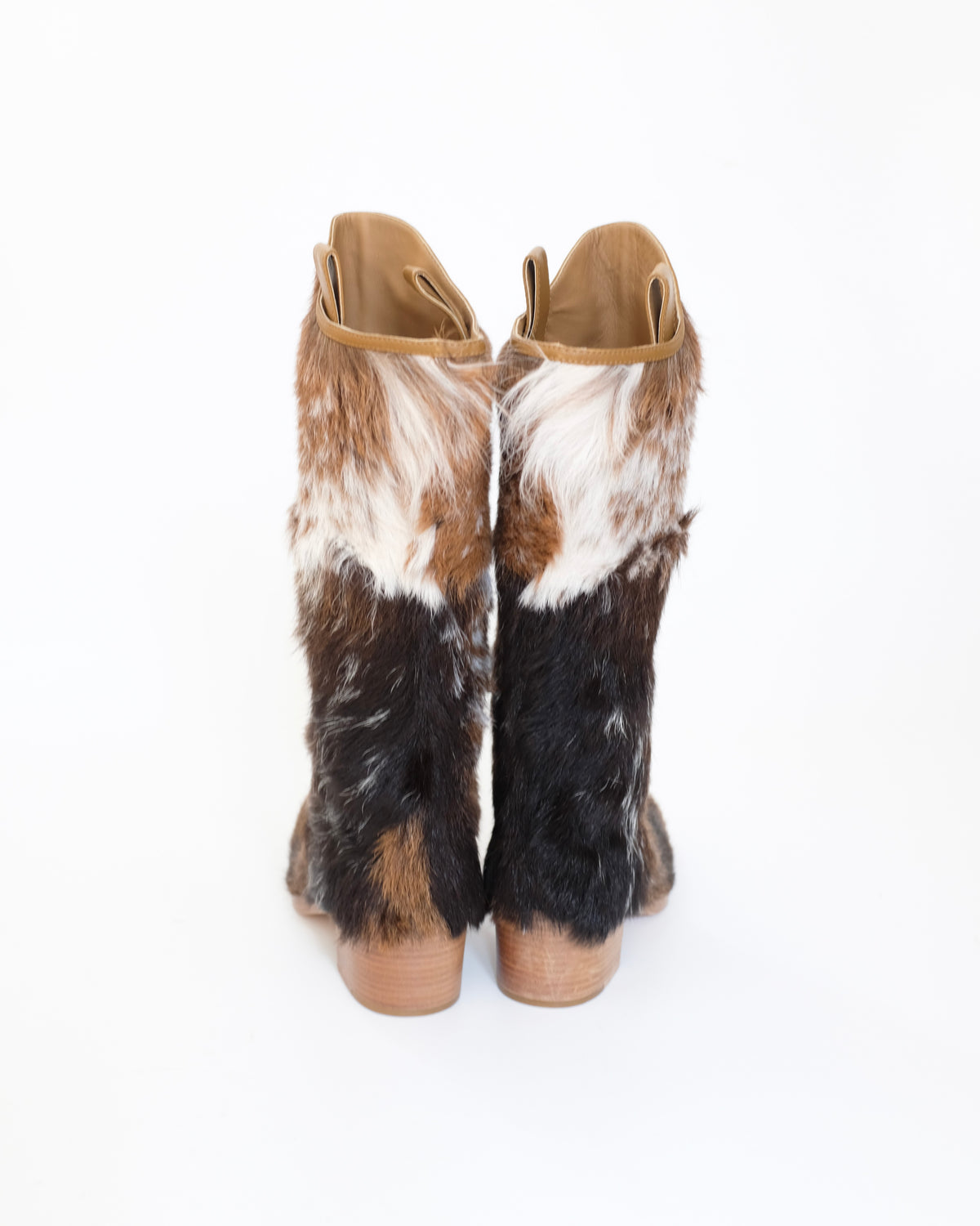 Chanel Métiers d'Art 2014 Fur Boots (38.5)