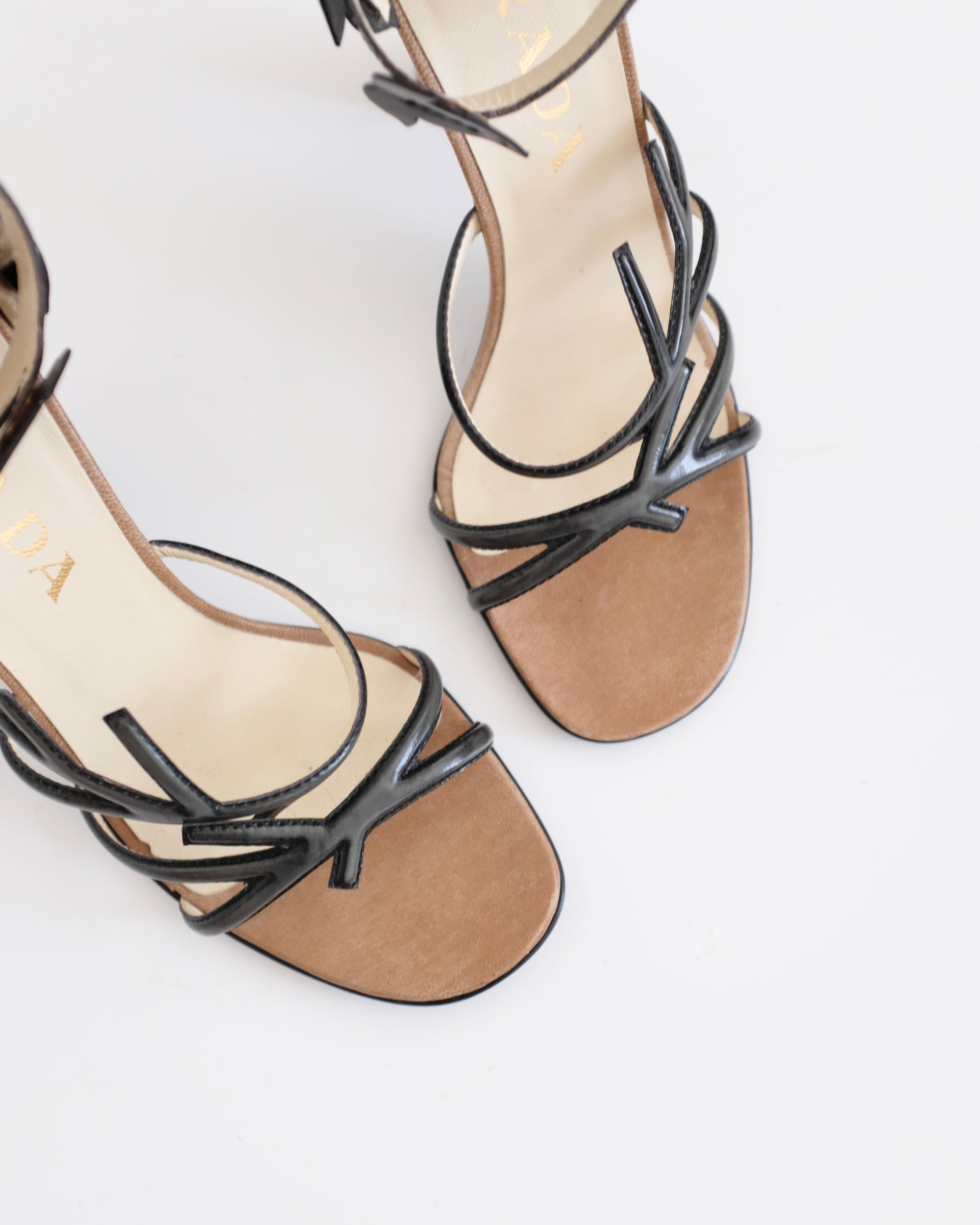 Prada SS1997 Vine Sandals (37.5)