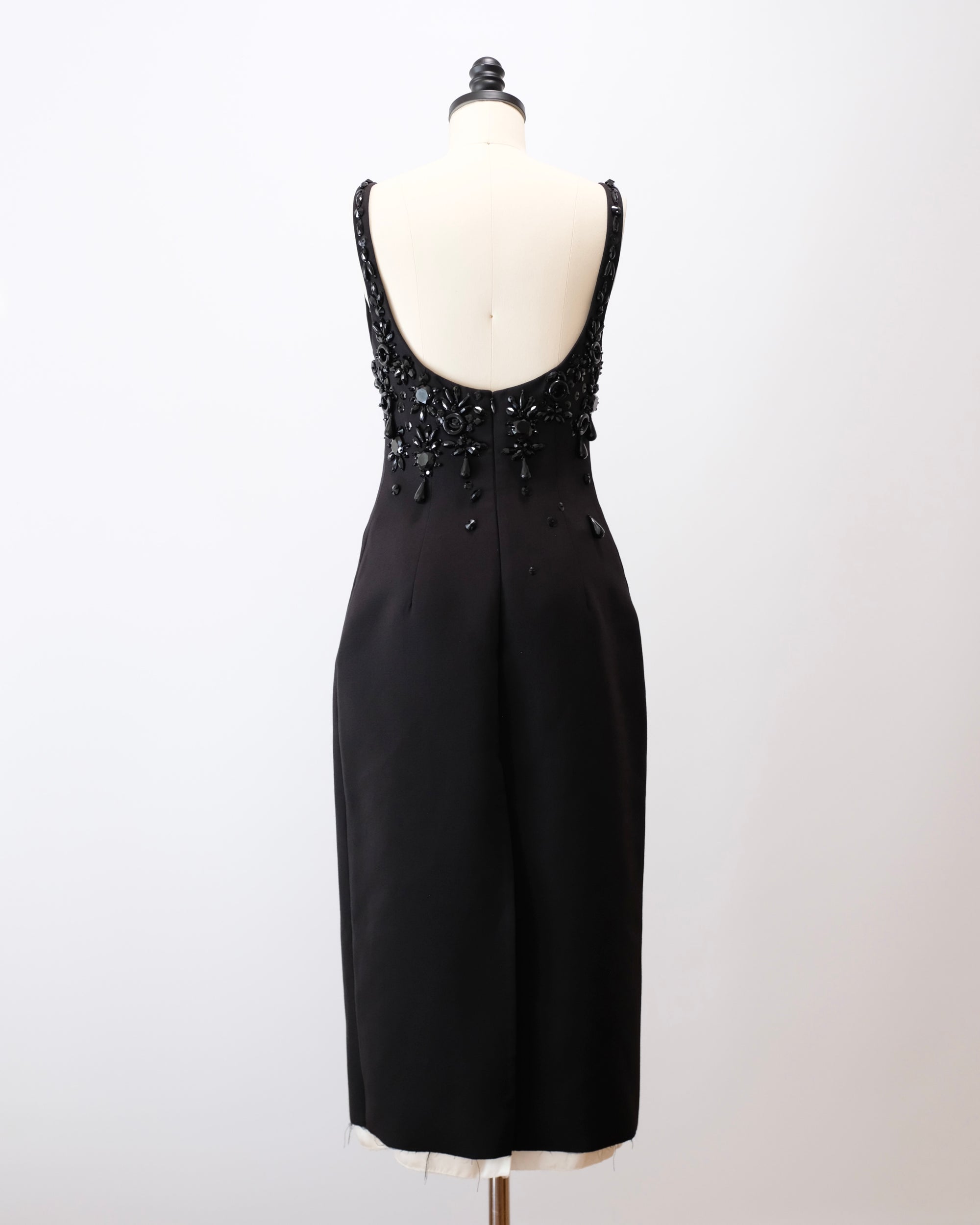 Miu Miu SS2022 Embellished Wool Dress (XS)