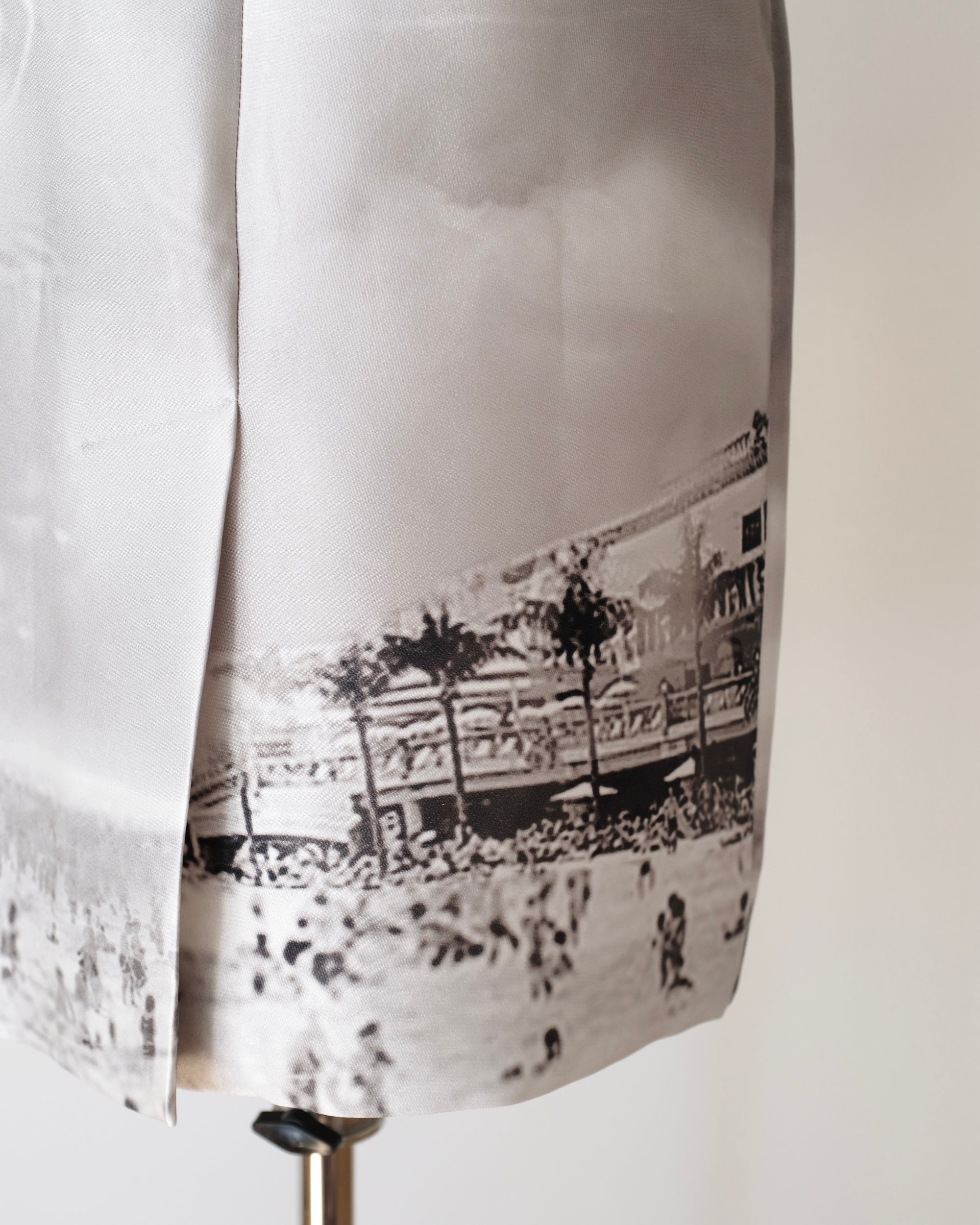 Prada SS2010 Digital Beach Pencil Skirt (XS)