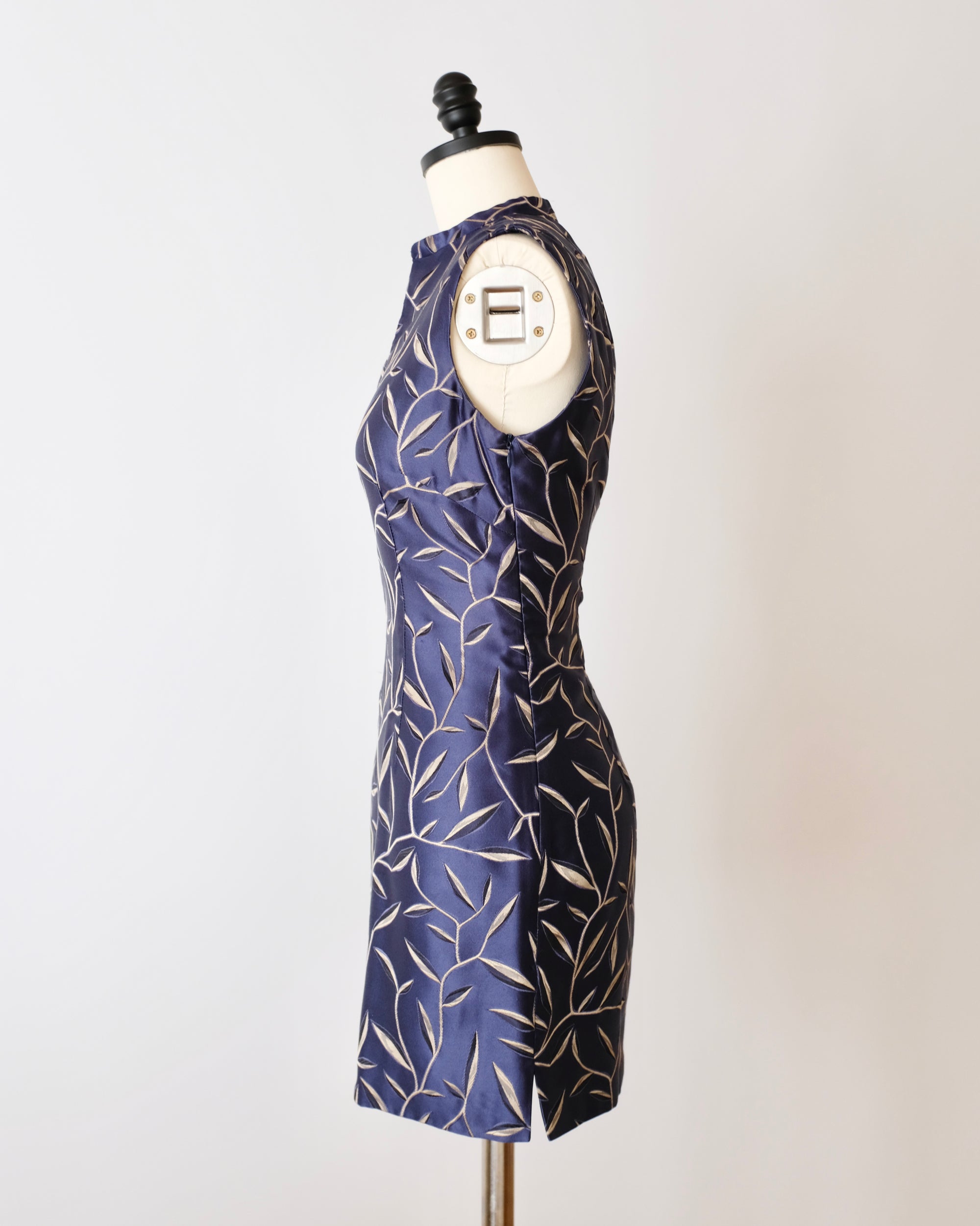 Prada SS1997 Bamboo Print Silk Dress (S)