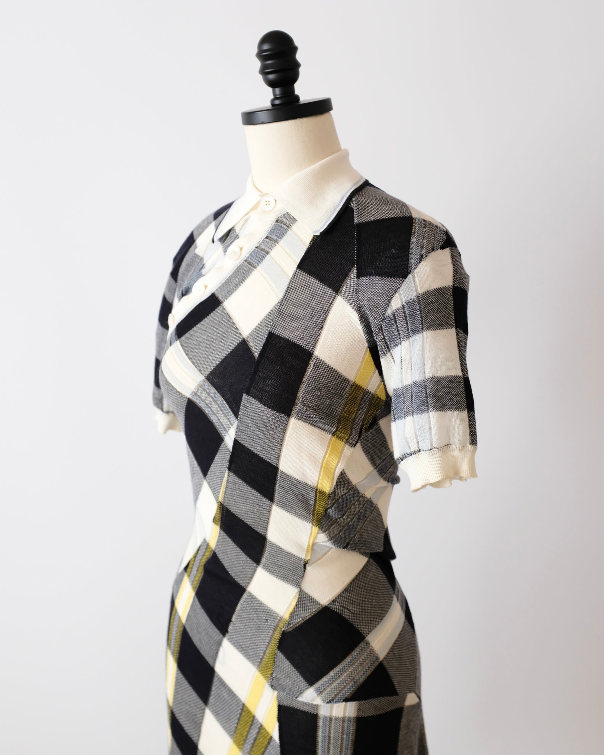 Stella McCartney SS2016 Plaid Midi Dress (XS)