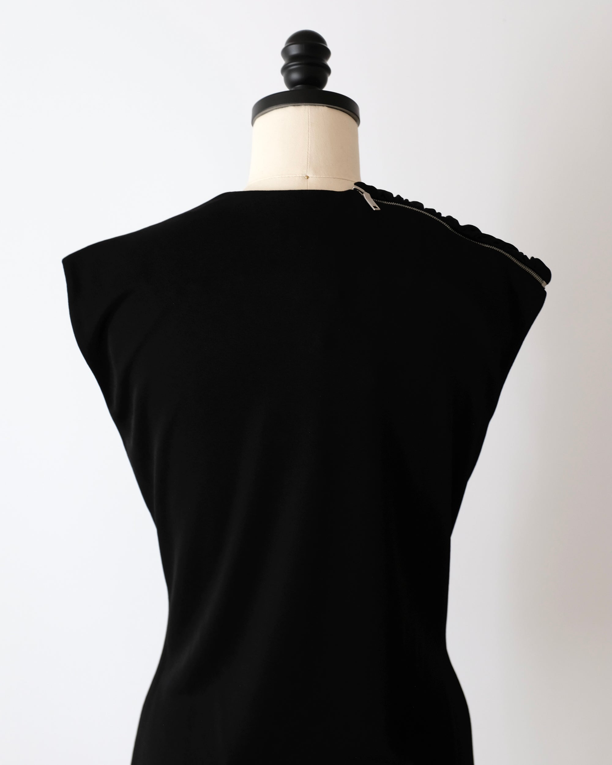 Celine 1990s Zipper Detail Sleeveless Top (M)
