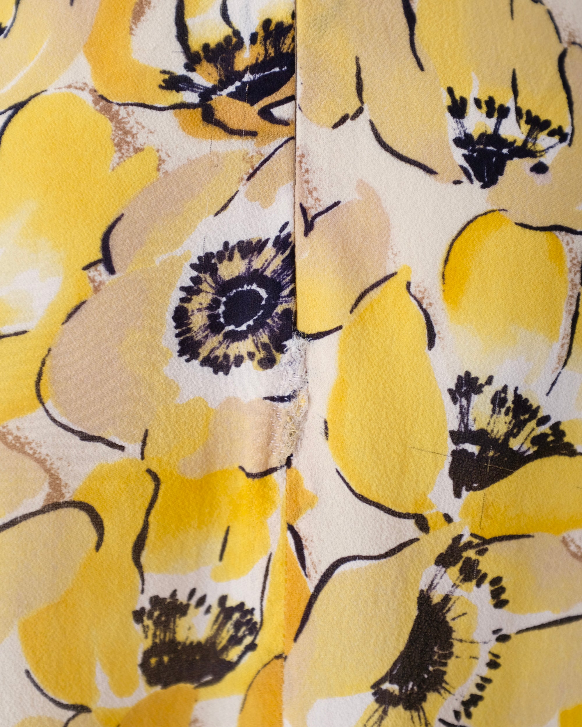 Prada FW2000 Yellow Poppy Dress (S)