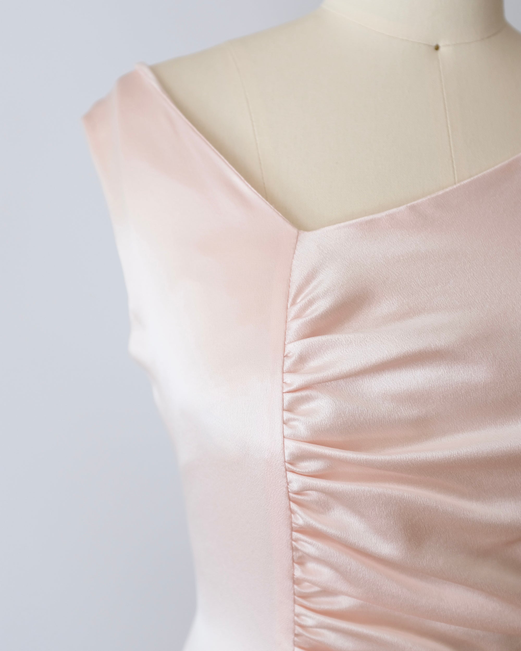 Dior by John Galliano Pink Silk Asymmetric Dress (M)