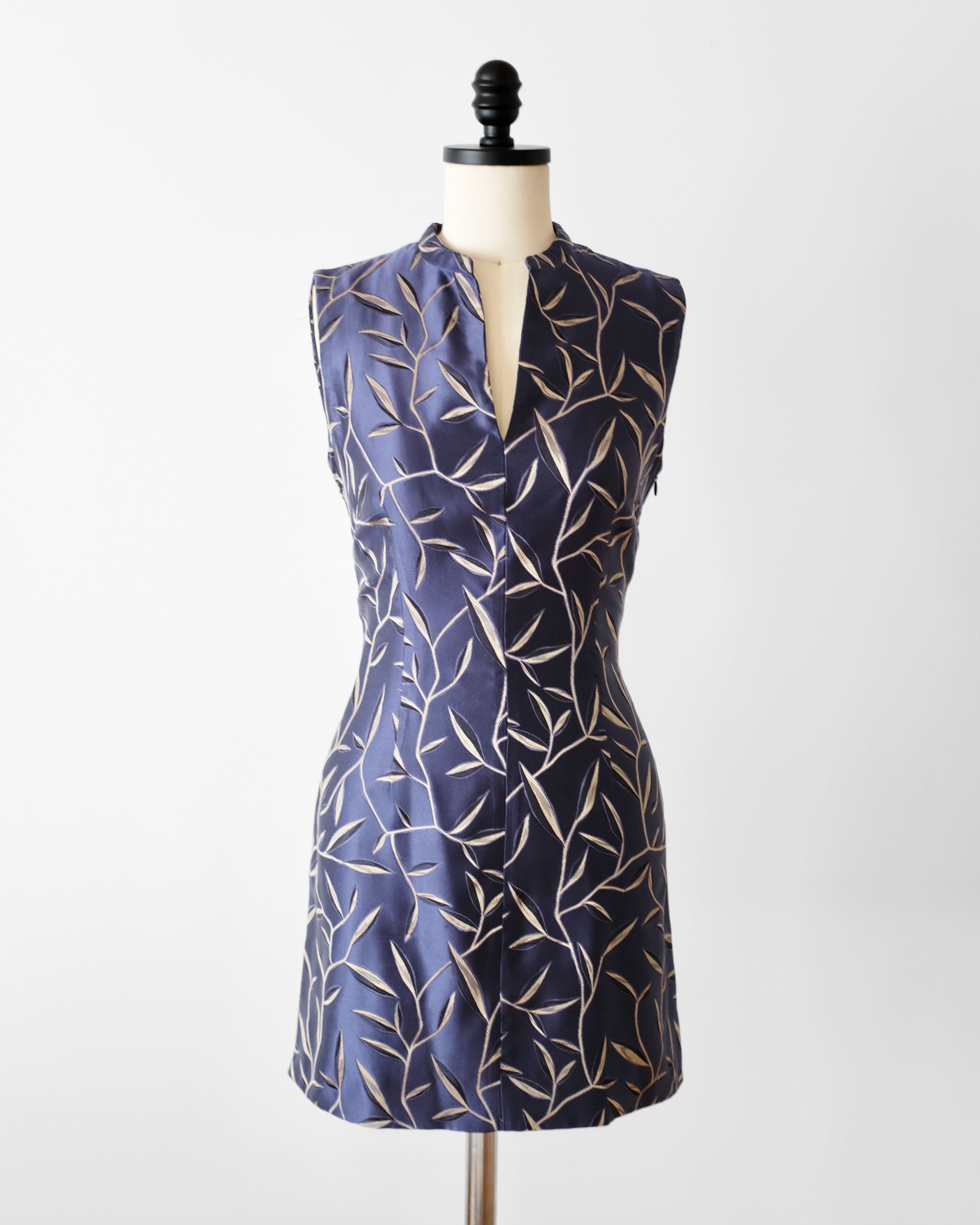 Prada SS1997 Bamboo Print Silk Dress (S)