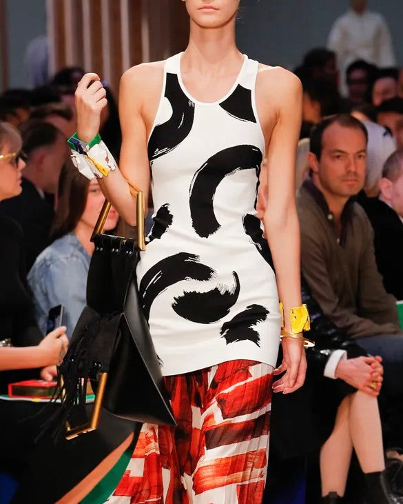 Celine by Phoebe Philo SS2014 Brushstroke Dress (M)