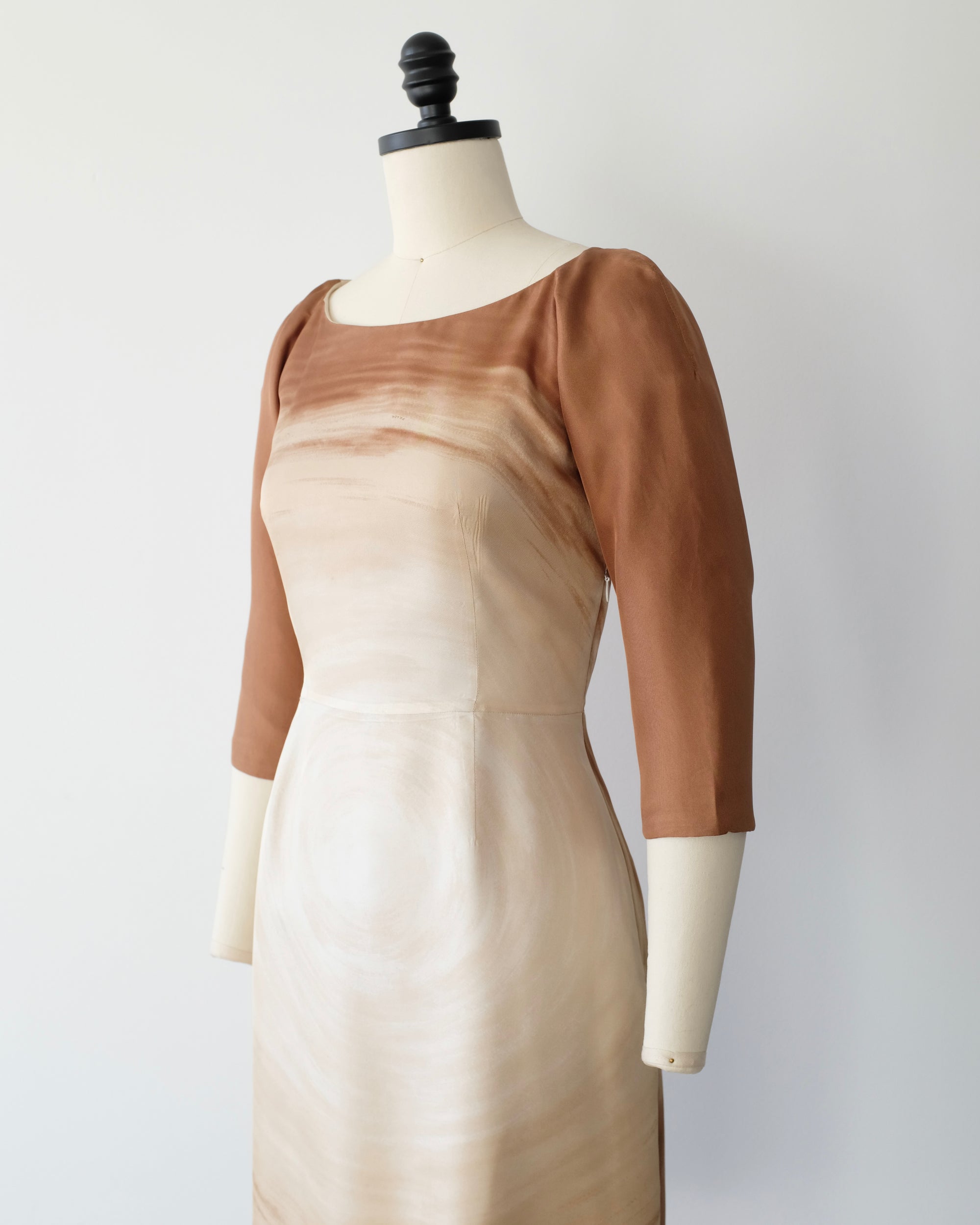 Prada FW2003 Swirl Midi Dress (S)