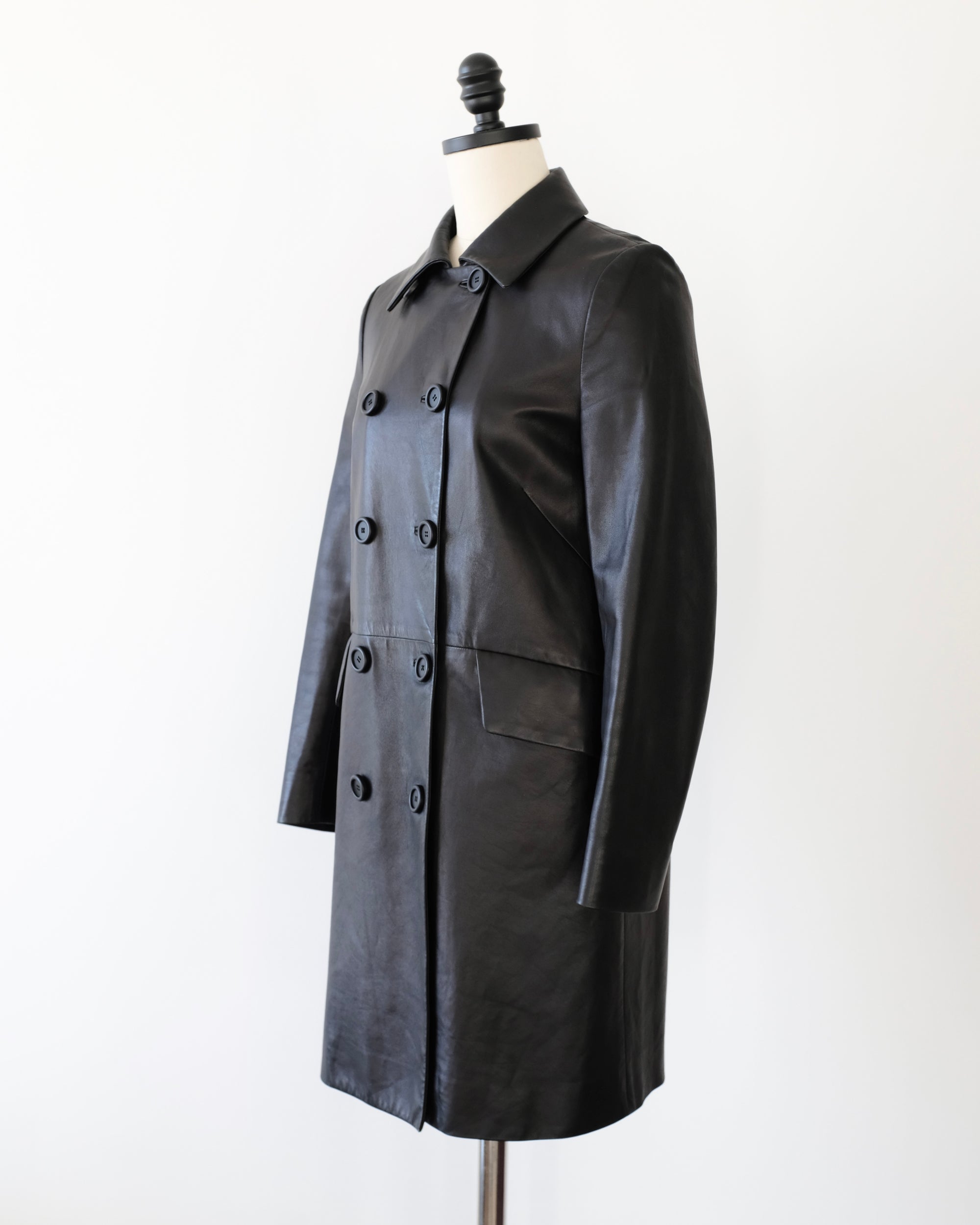 Miu Miu 2010s Lambskin Coat (XS)