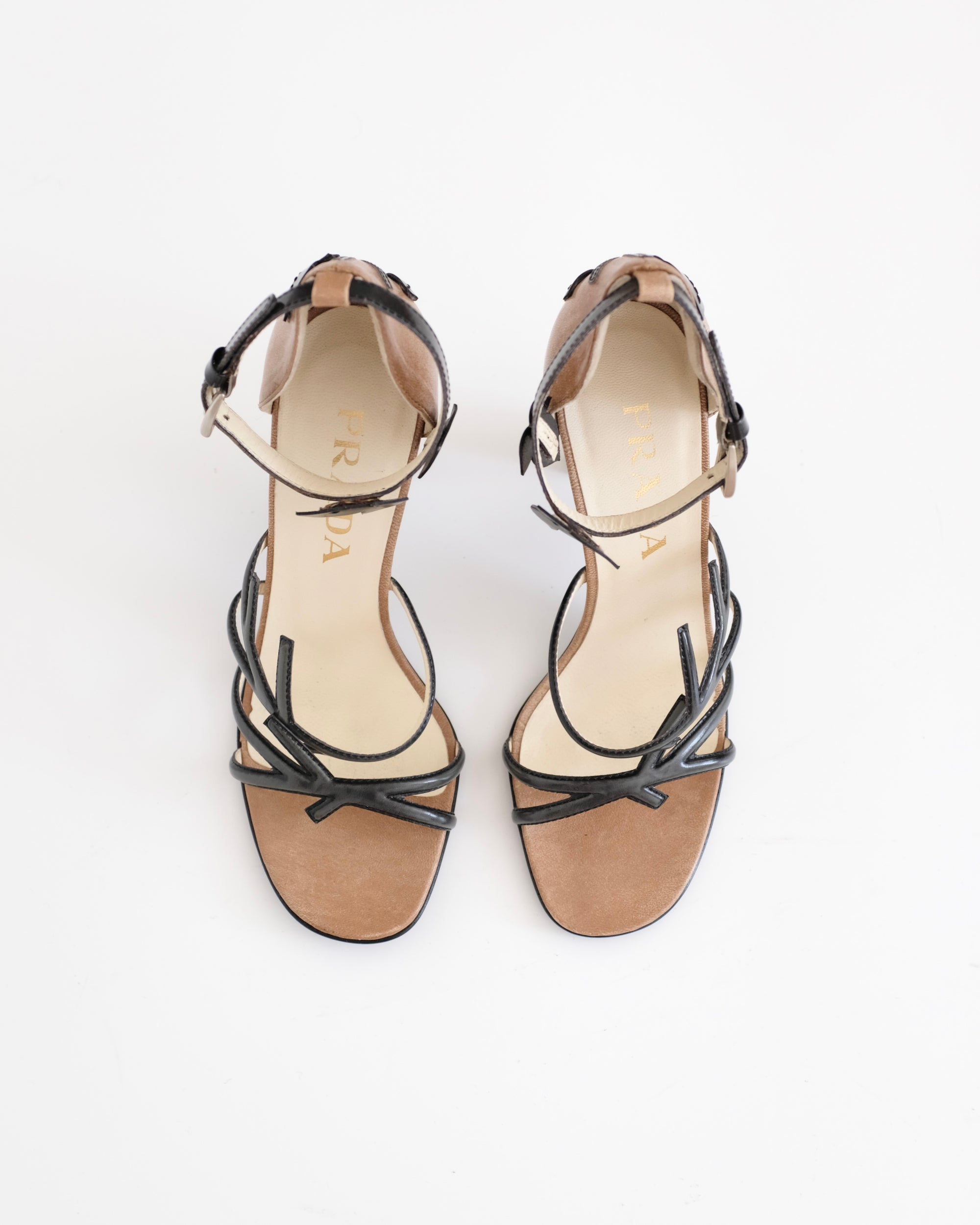 Prada SS1997 Vine Sandals (37.5)