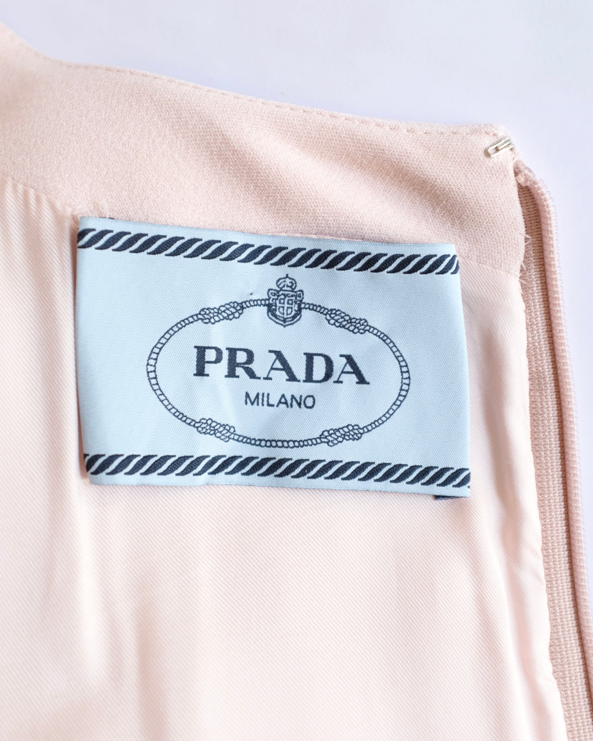 Prada FW2015 Embellished Pink Dress (S)