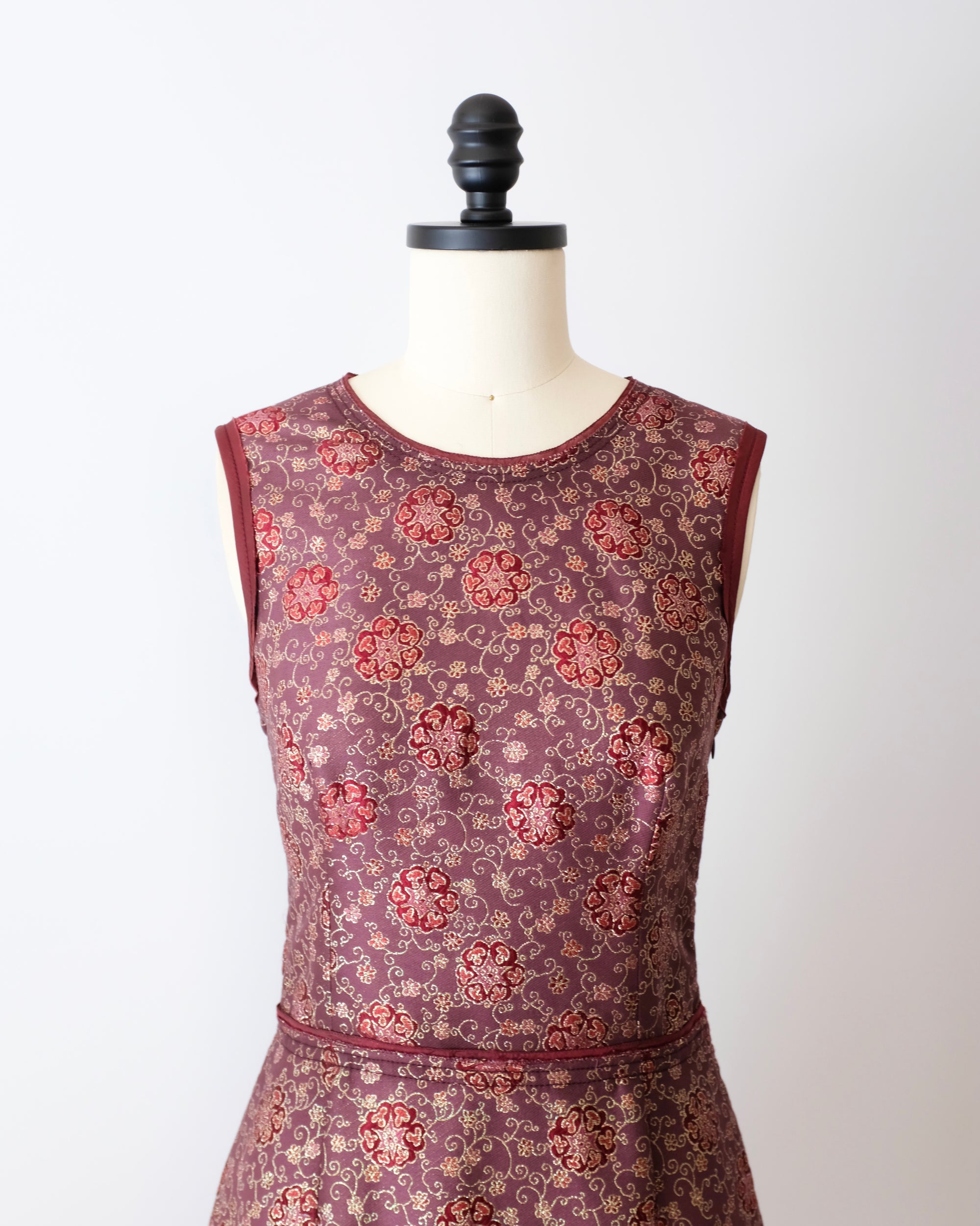 Prada 2005 Brocade Mini Dress (S)