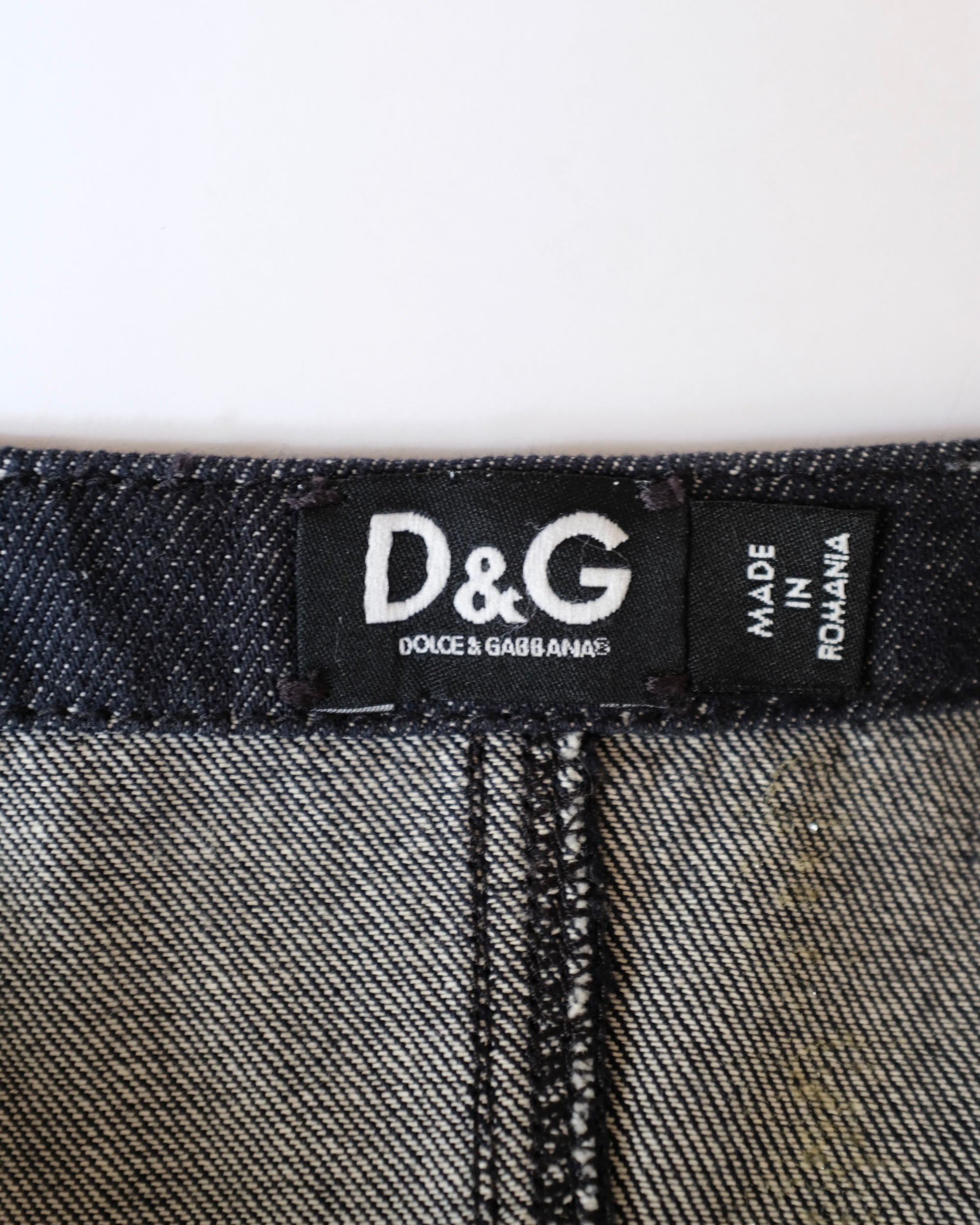Dolce & Gabbana Denim Overall Mini Dress (XS)
