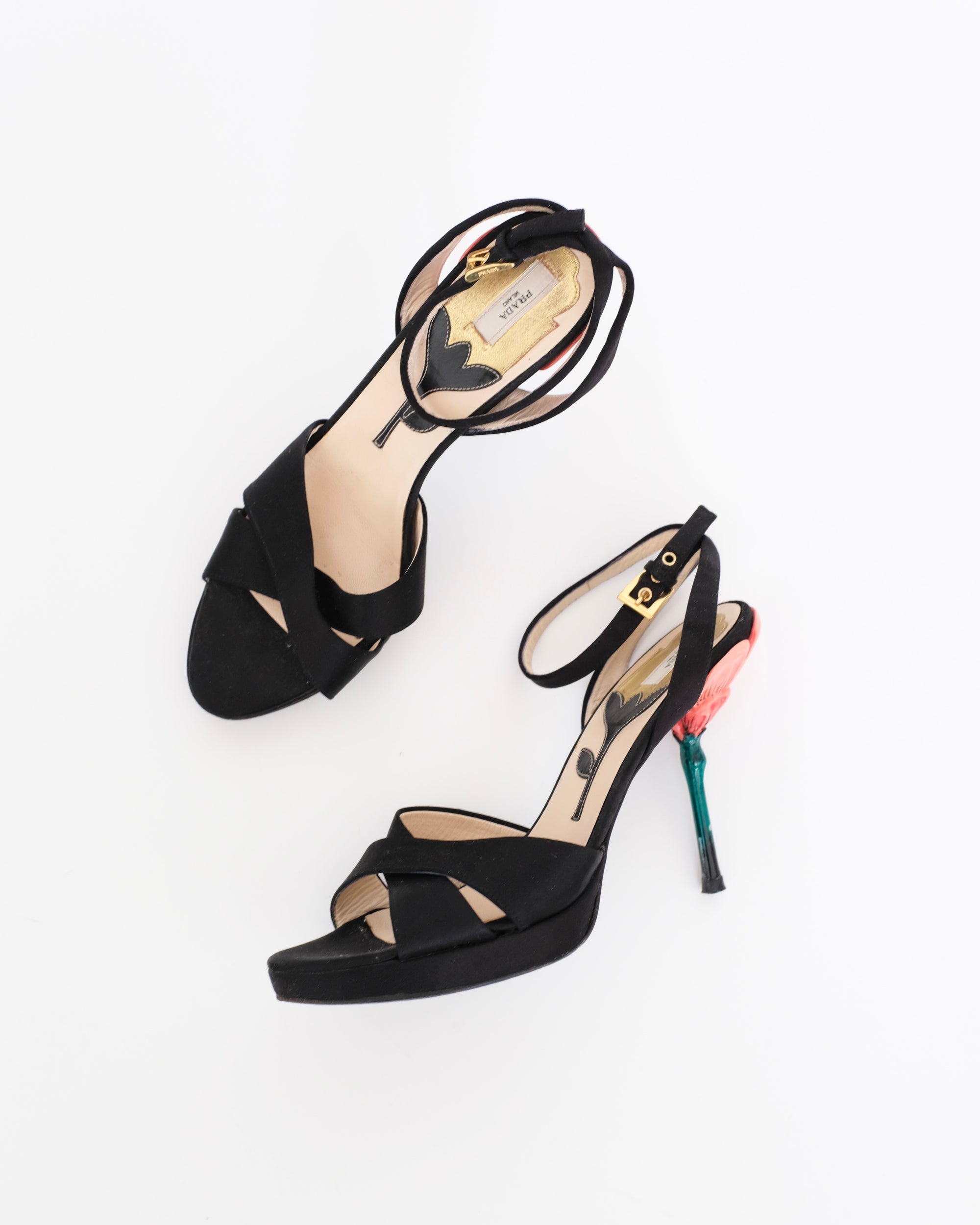 Prada SS2008 Flower Stem Sandals (39)