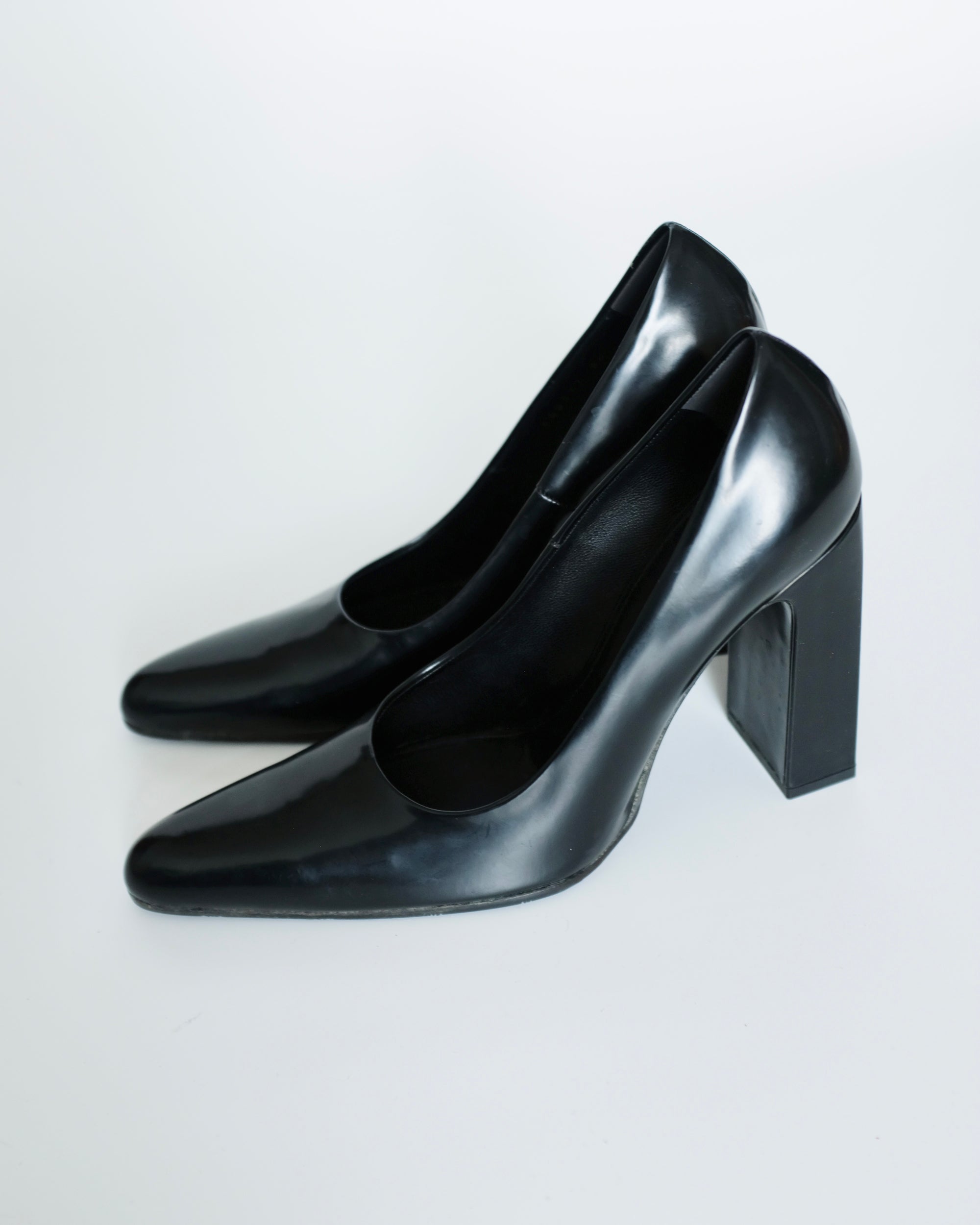Balenciaga Pointed Block Heels (38)