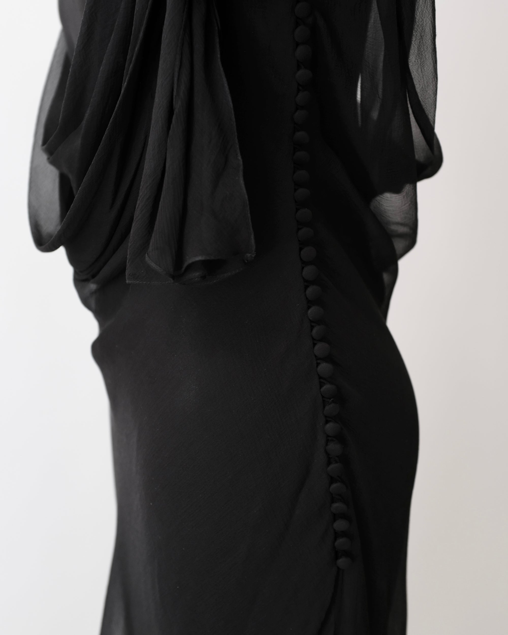 Dior by John Galliano Bias Cut Silk Dress (S)