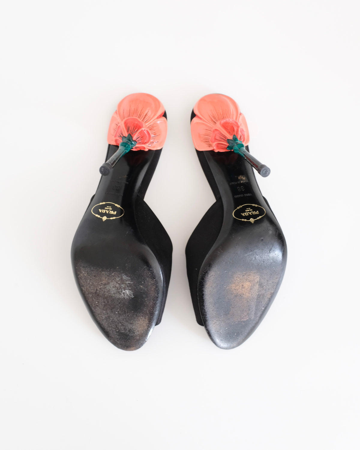 Prada SS2008 Flower Stem Mules (38)