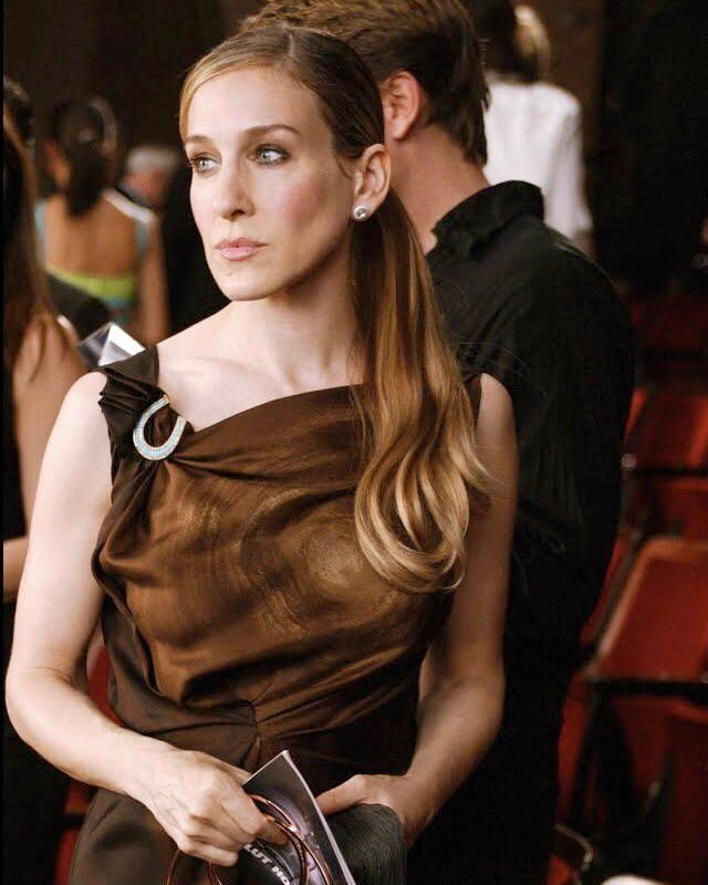 Prada FW2003 Swirl Midi Dress (M)