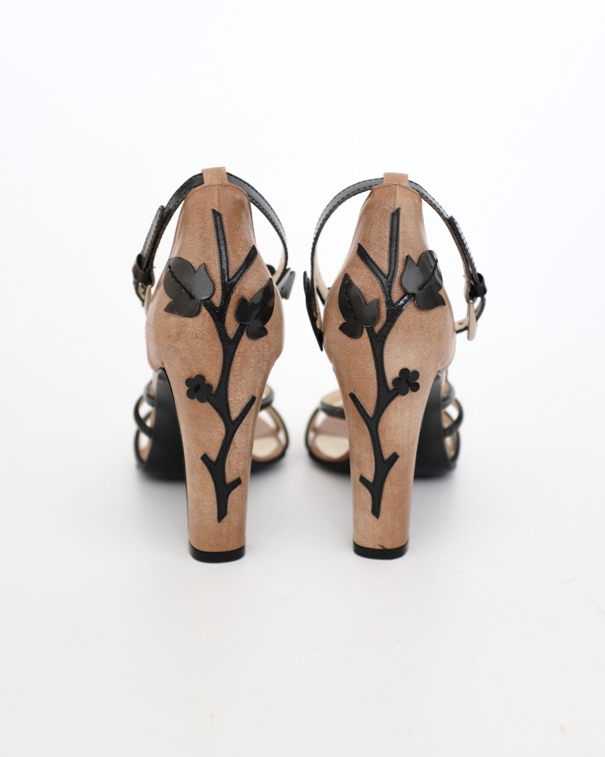 Prada SS1997 Vine Sandals (37.5)