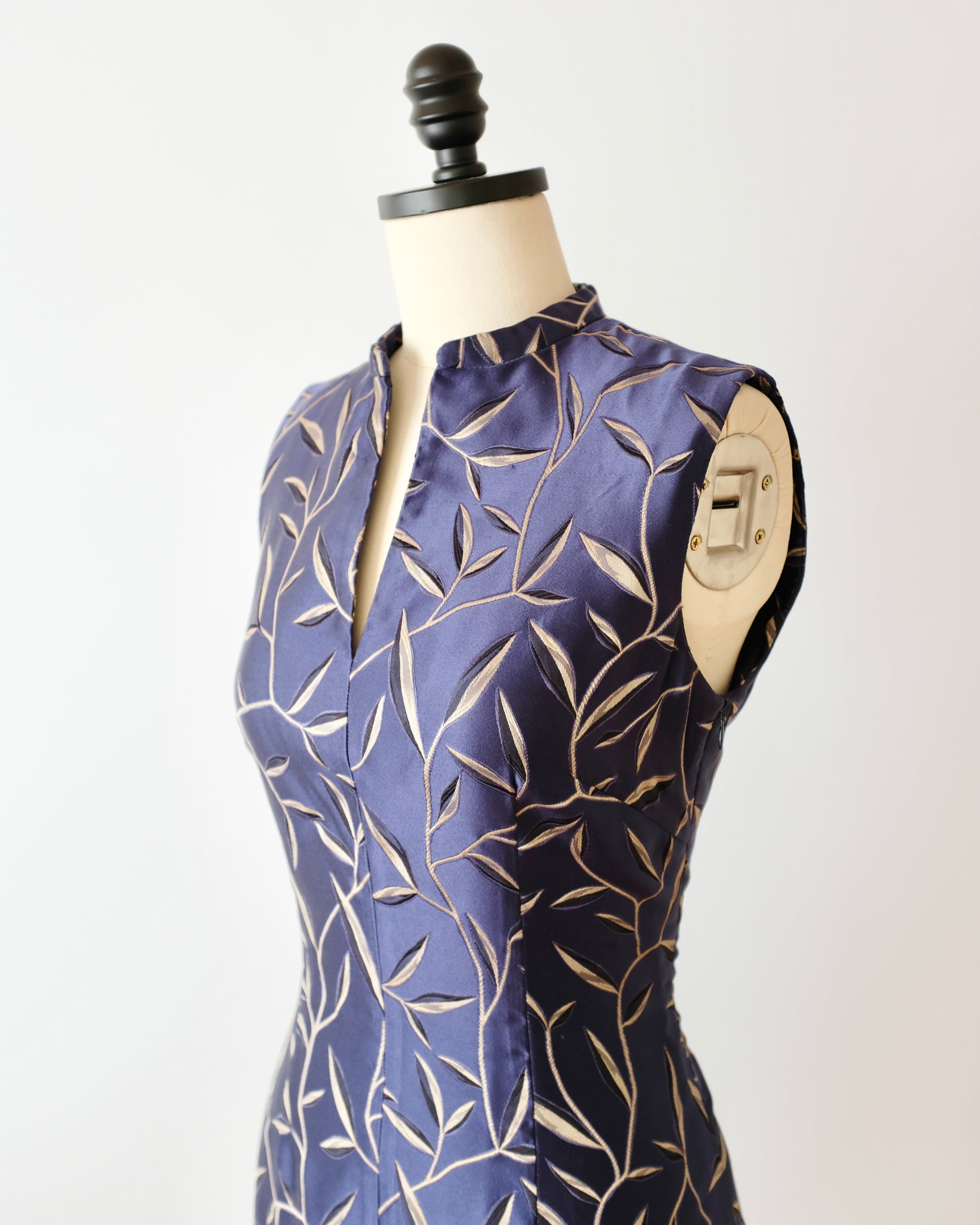 Prada SS1997 Bamboo Print Silk Dress (S)