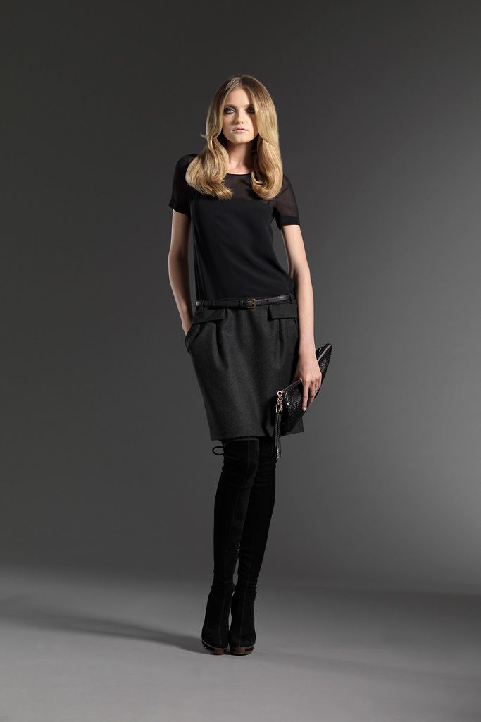 Gucci Pre-Fall 2011 Sheer Mini Dress (XS)