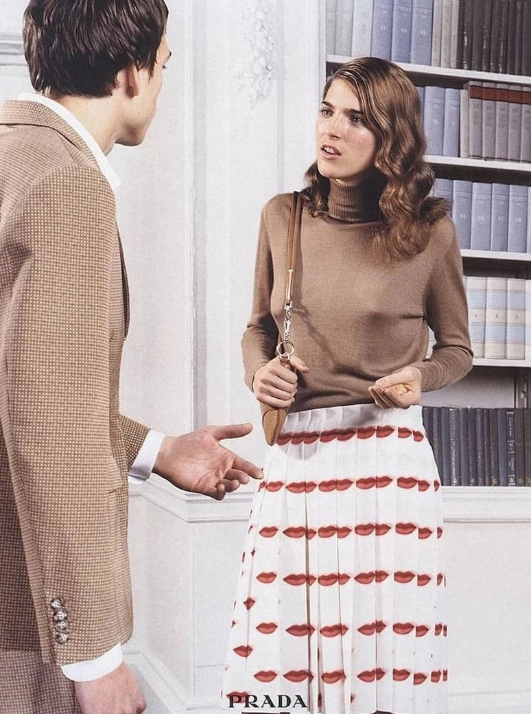 Prada SS2000 Lips Skirt (S)