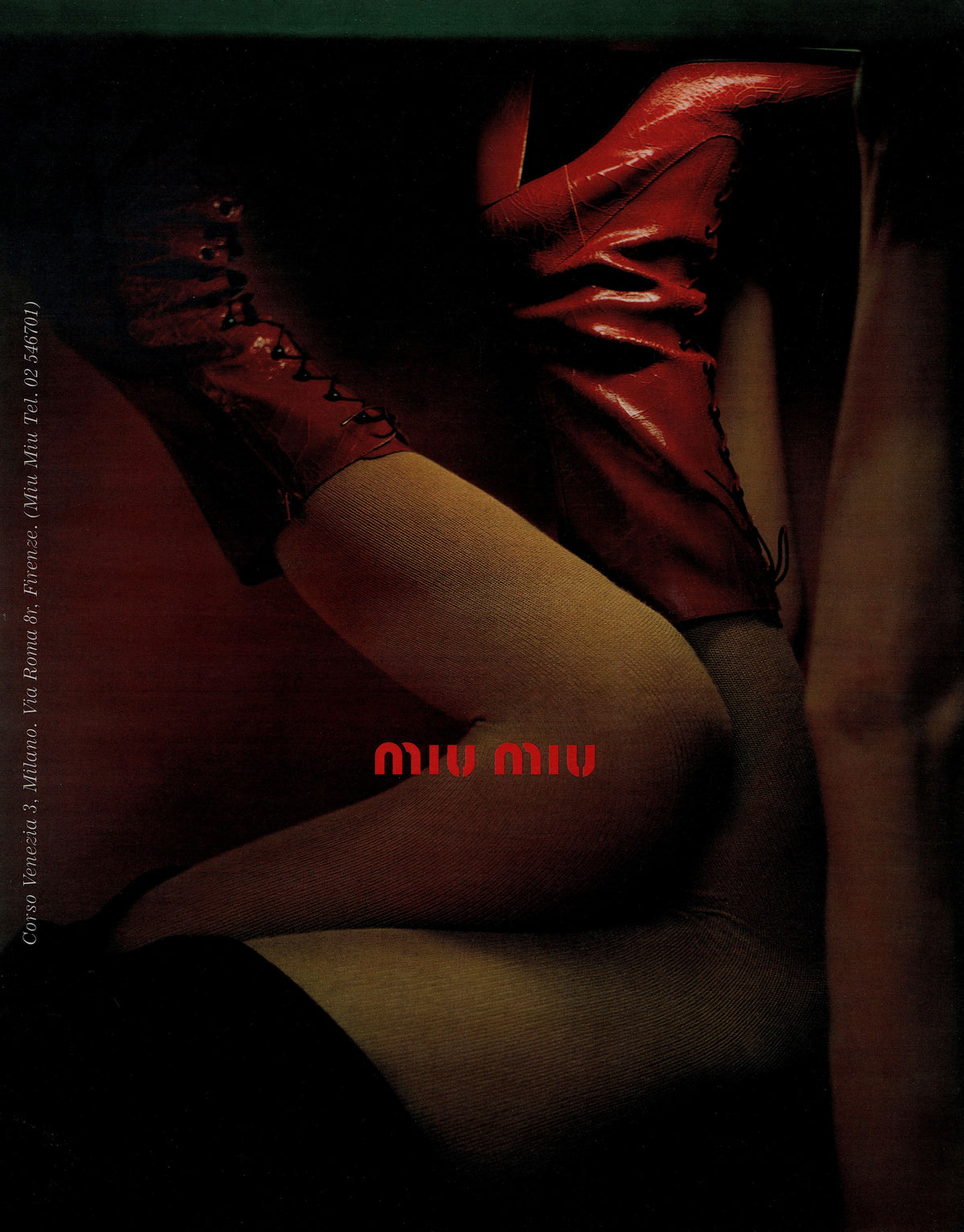 Miu Miu FW2001 Crackle Boots (36)