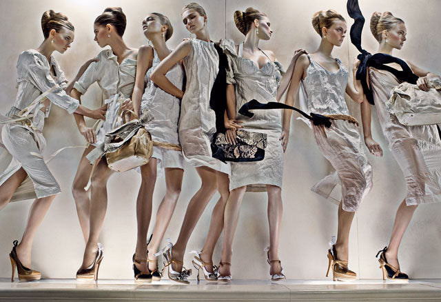 Prada SS2009 Tan Platform Sandals (38)